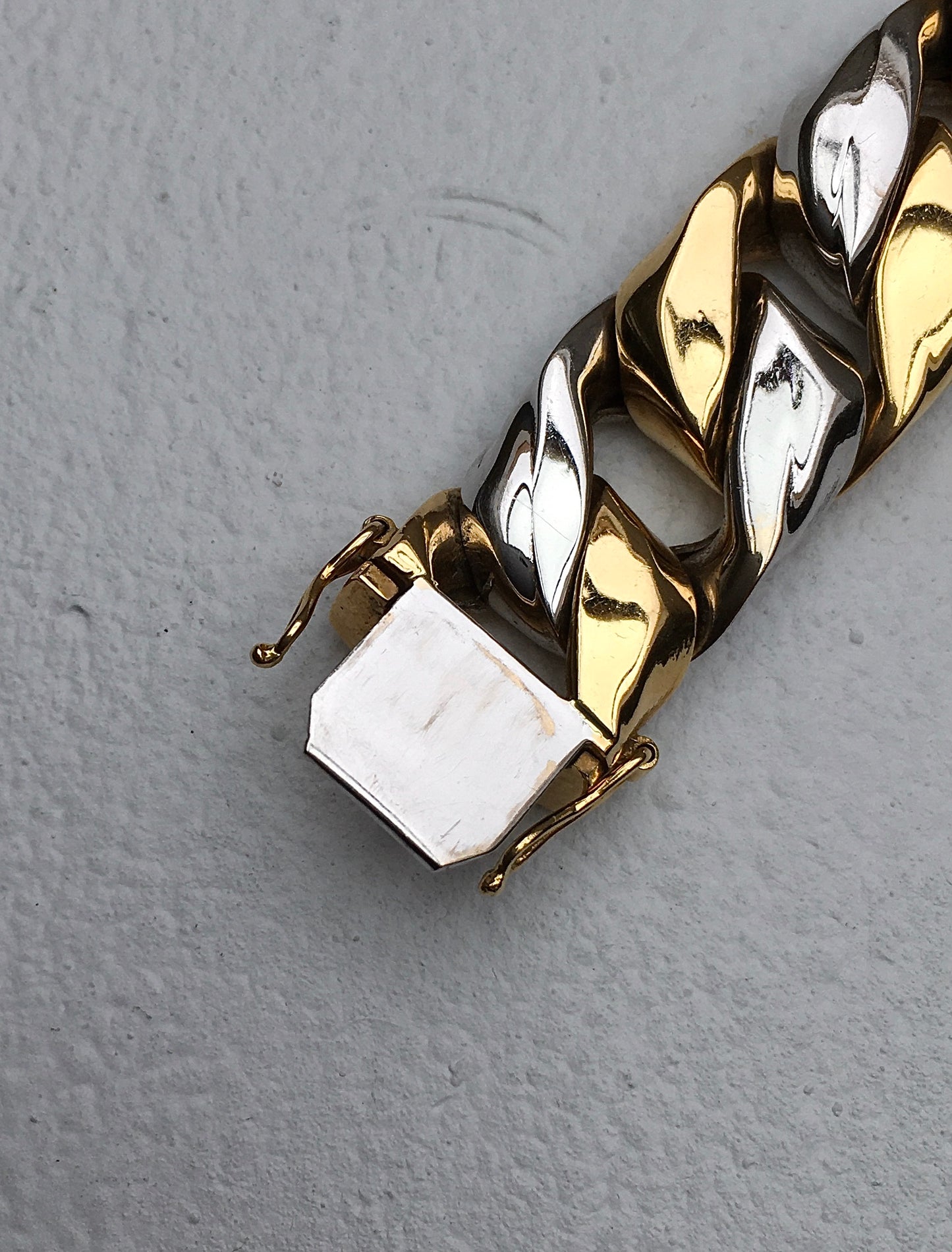 18k Bicolour Bucherer Curb Link