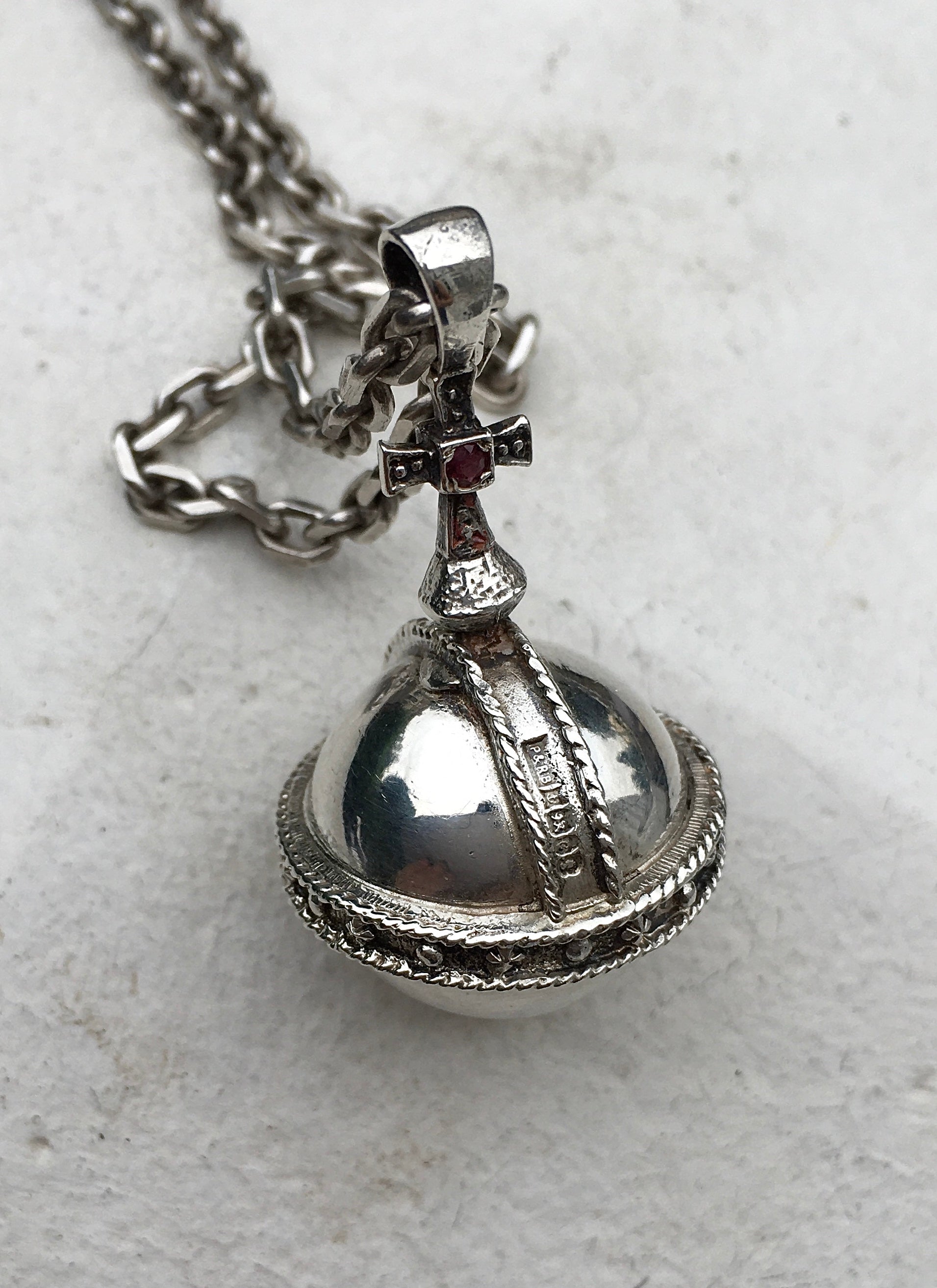 Vintage 1970s Sterling Silver Orb Necklace – SeaSickSilver