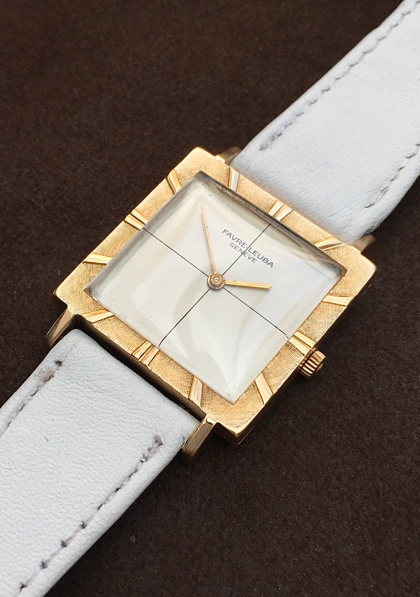 Vintage 1960s 18k Favre-Leuba