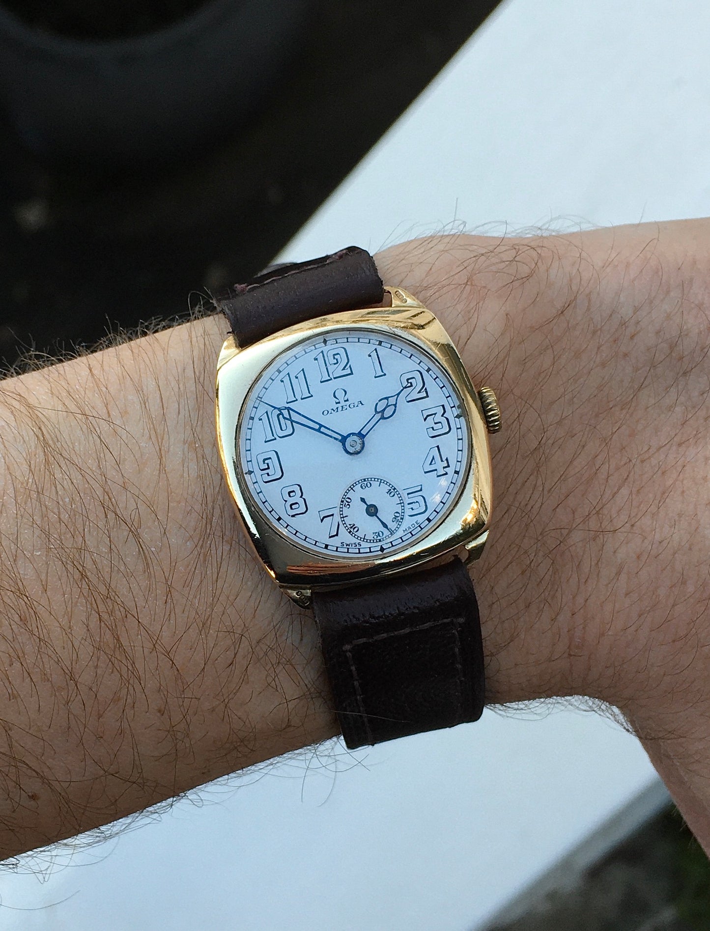 1930s 9ct Gold Omega