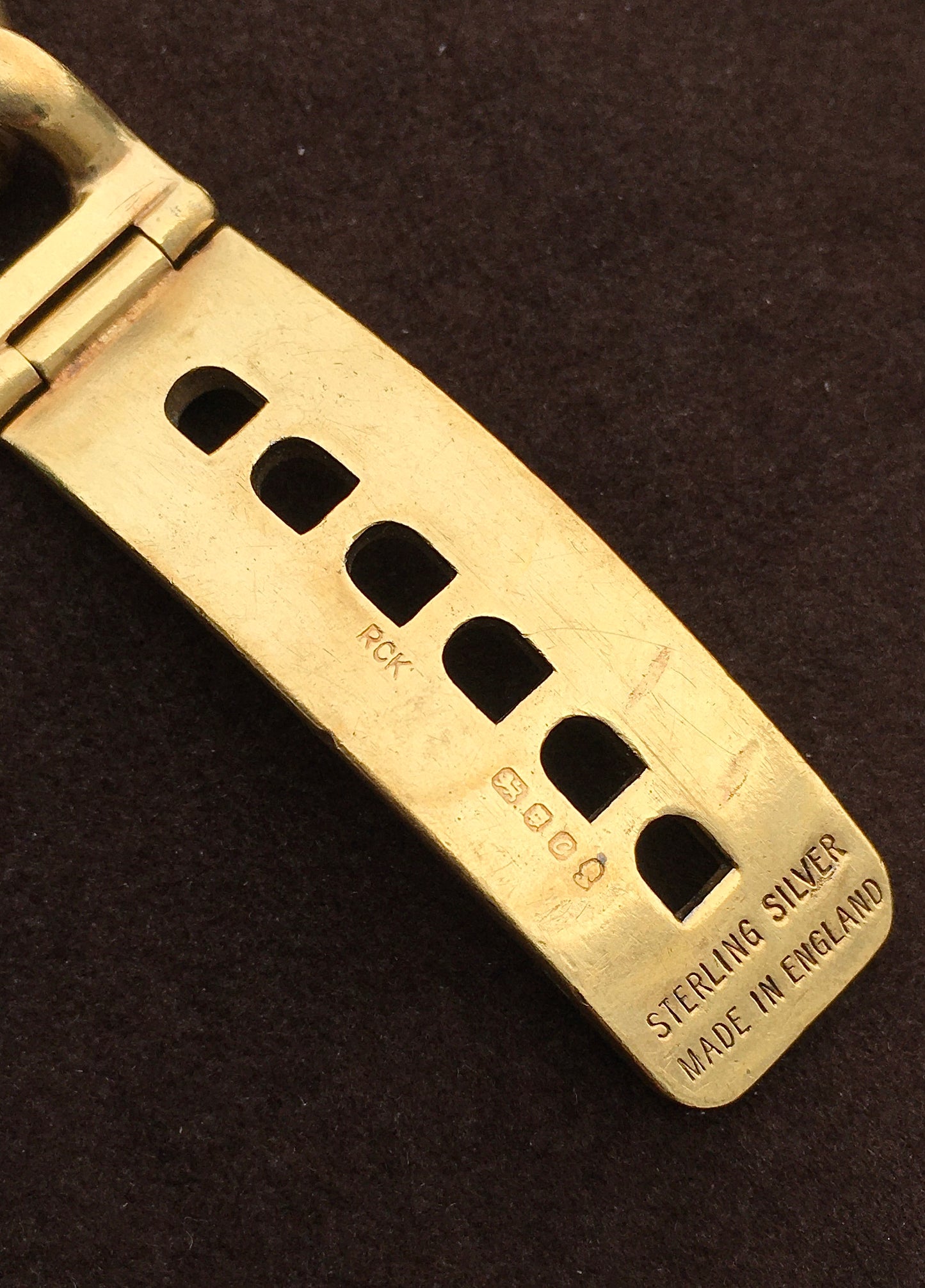 1970s Sterling Silver Gilt Roy King