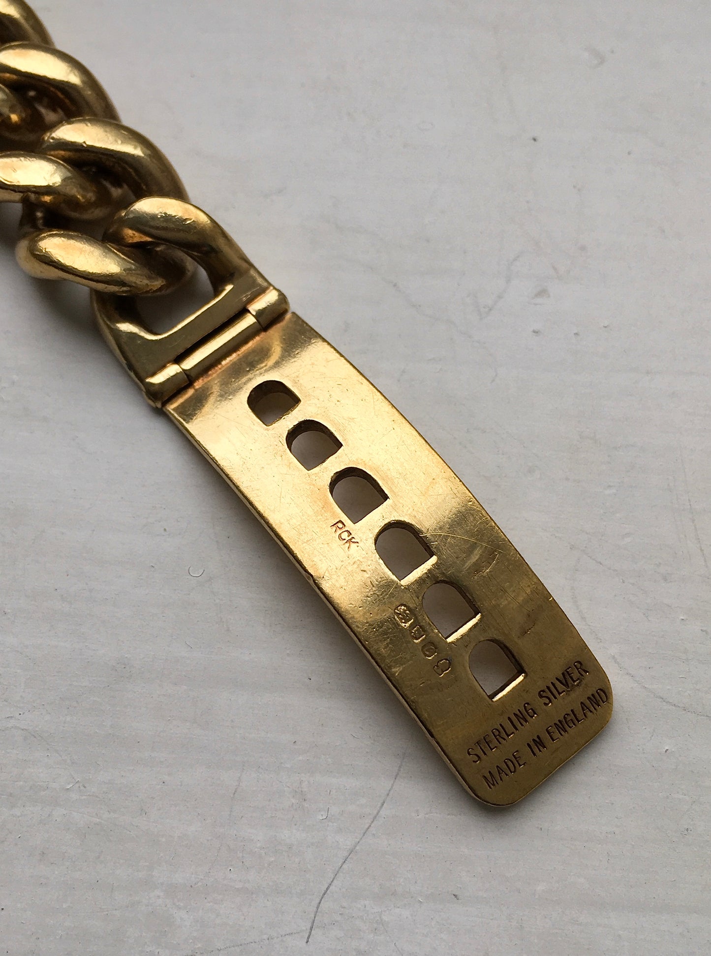 Vintage 1970s Sterling Silver Vermeil Roy King