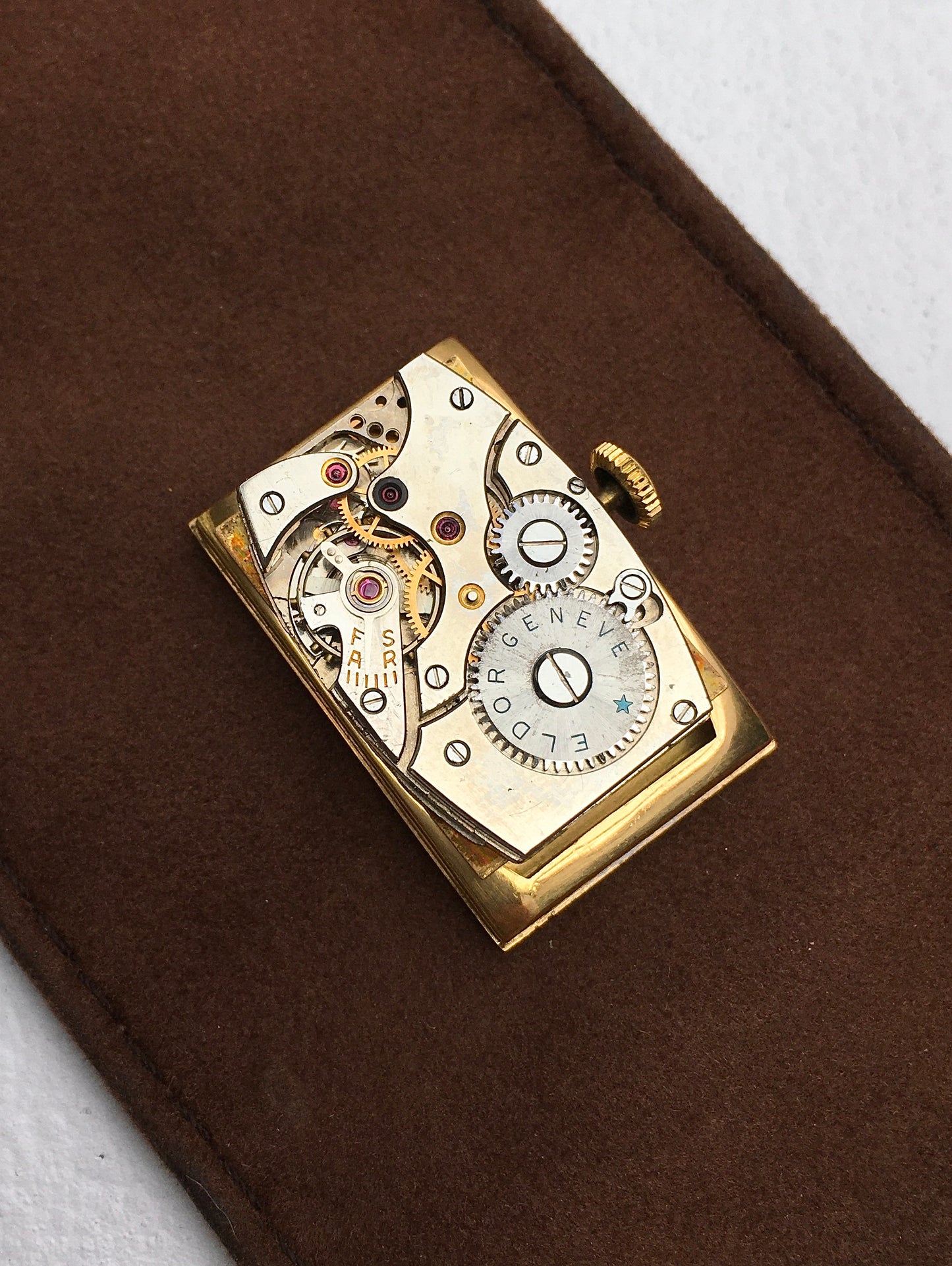 Vintage 1940s 18k Eldor Genève