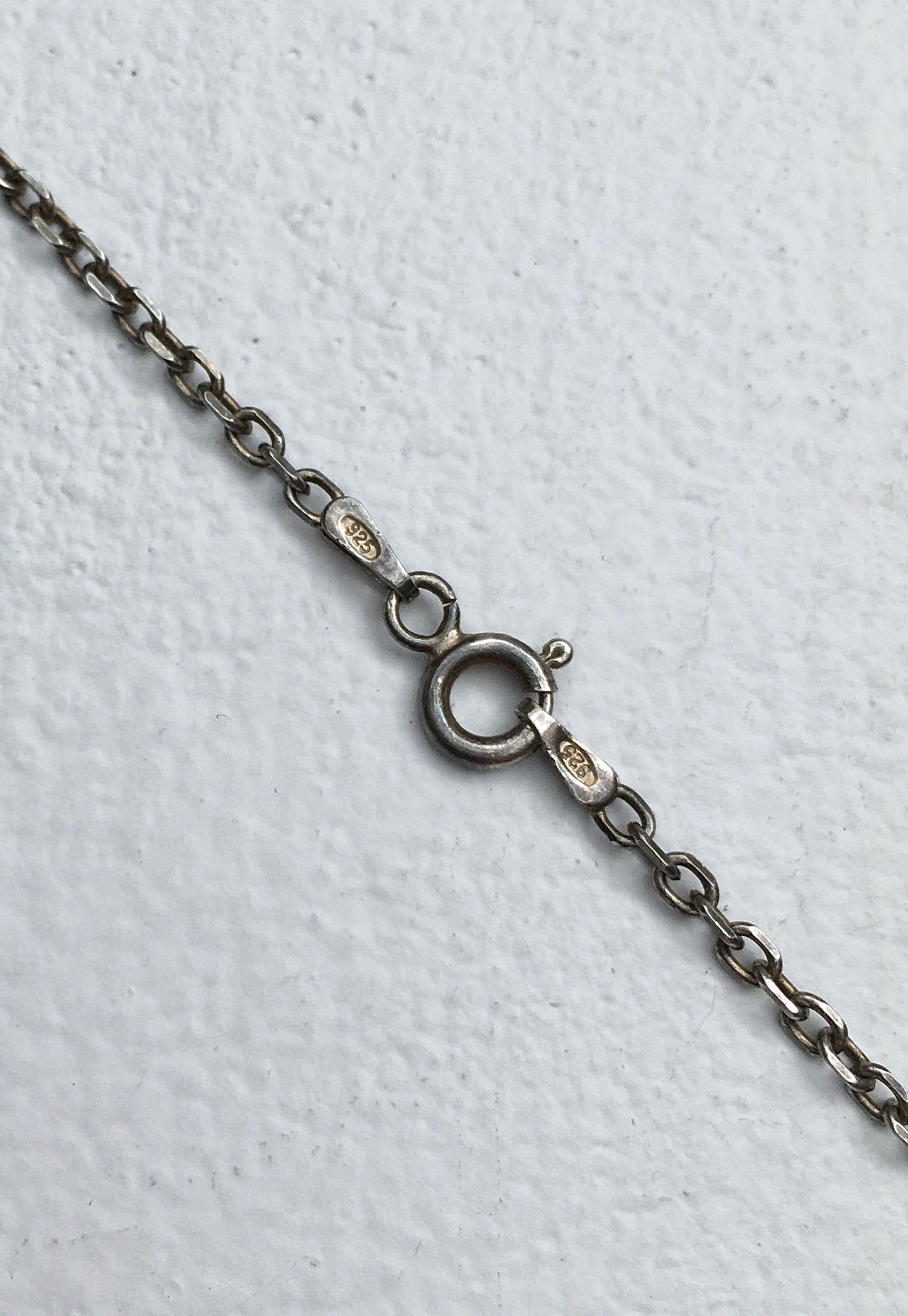 Vintage Sterling Silver Keys Pendant