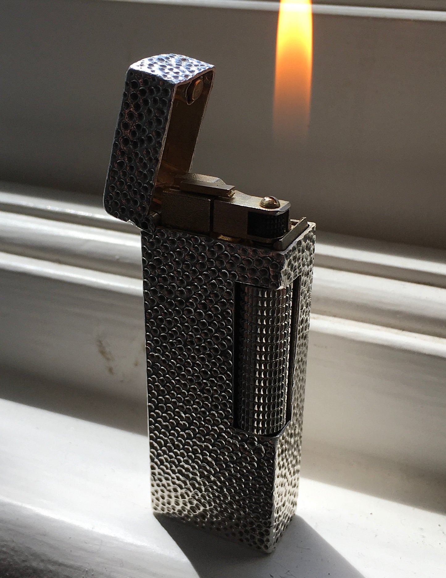 Vintage 1960s Sterling Silver Dunhill Rollagas
