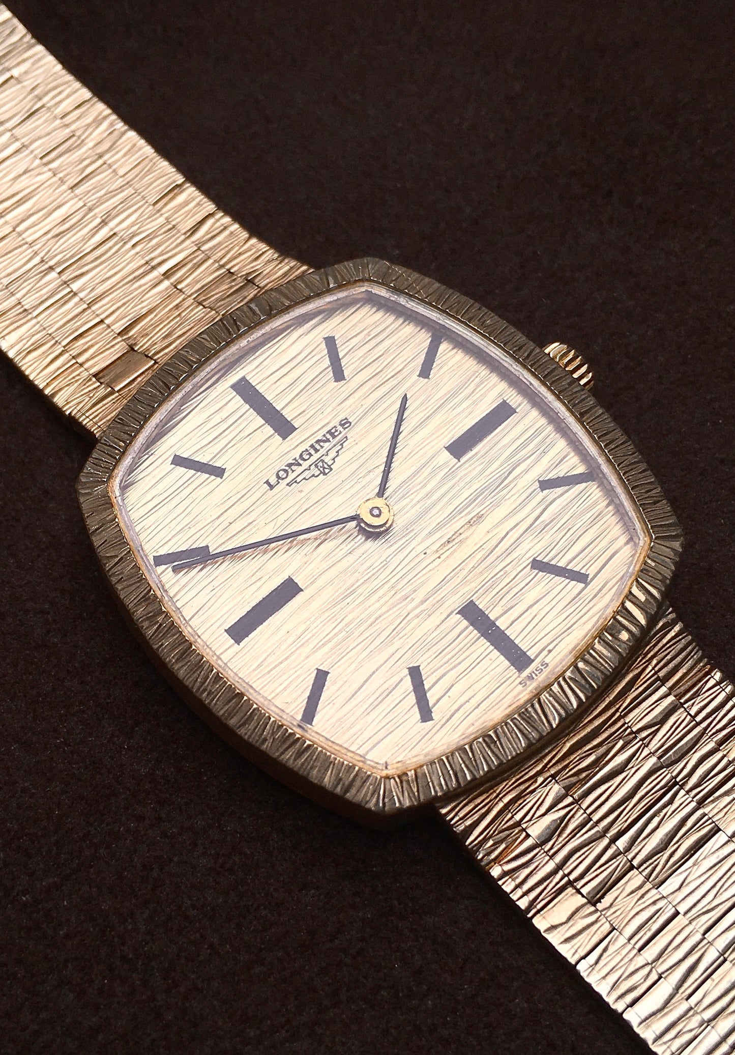 Vintage 1970s 9ct Gold Longines