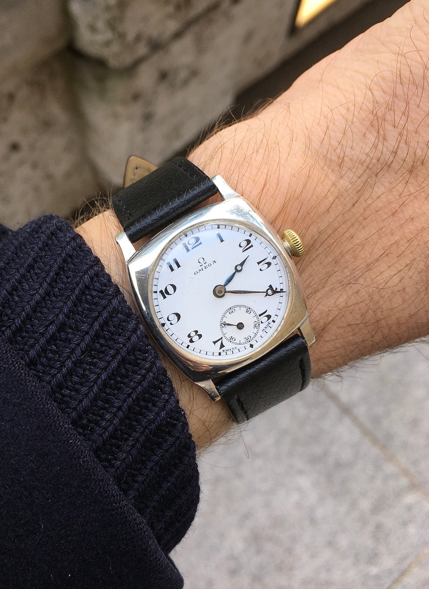 1920s Sterling Silver Omega