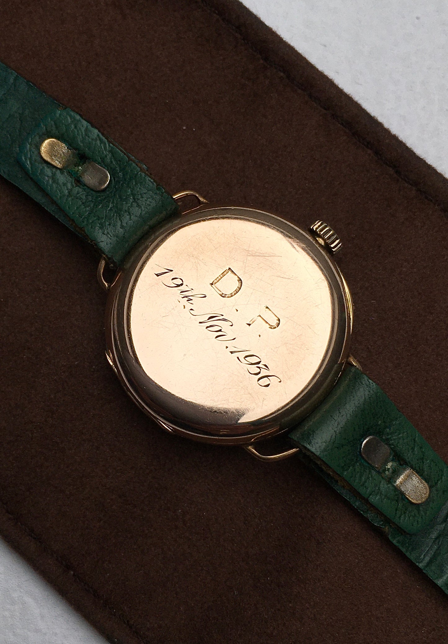 Antique 1920s 9ct Gold Movado