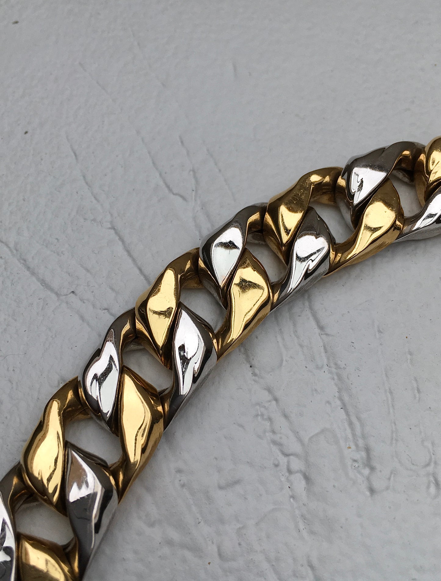 18k Bicolour Bucherer Curb Link