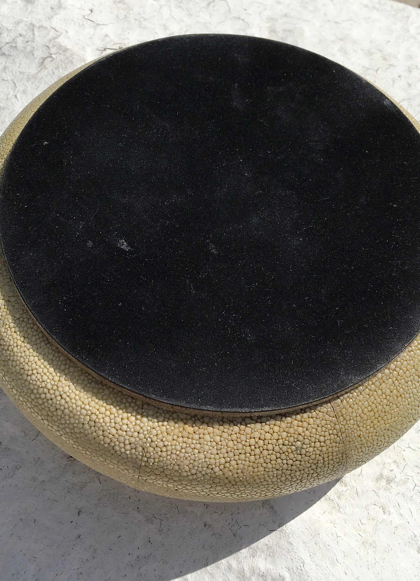 Shagreen & Shell Cigar Ashtray