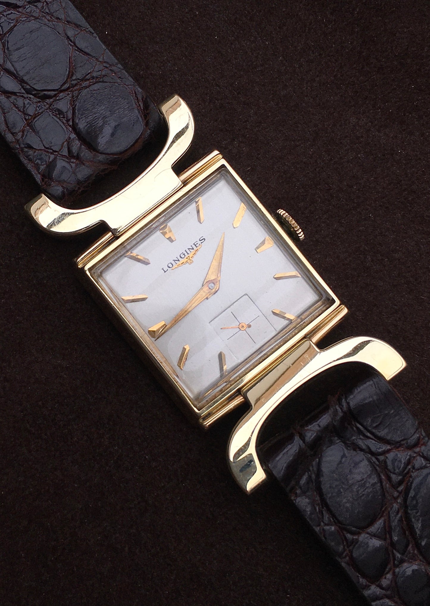 1950s 14k Gold Longines