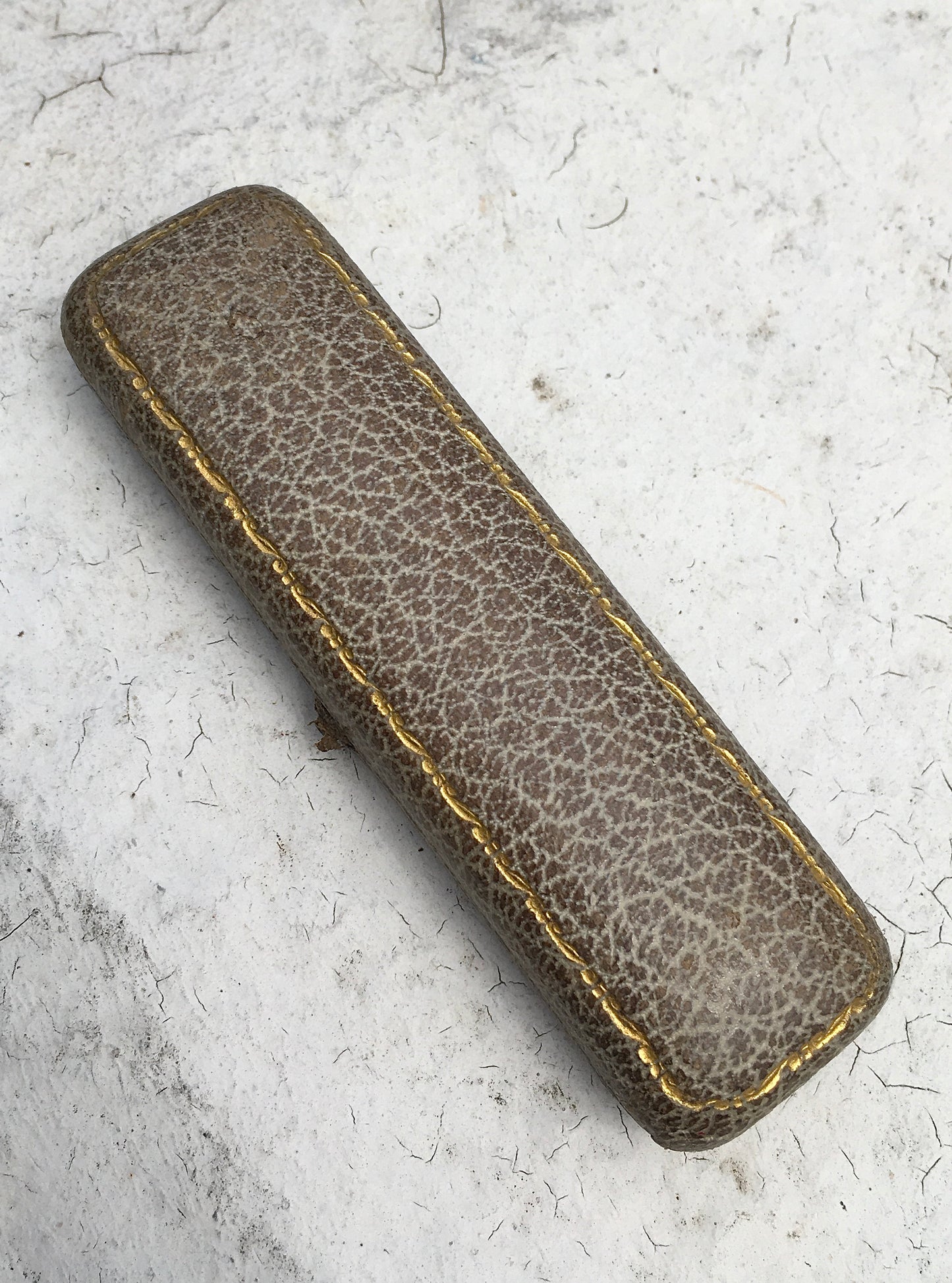 Antique Gold & Platinum Asprey Cheroot Holder