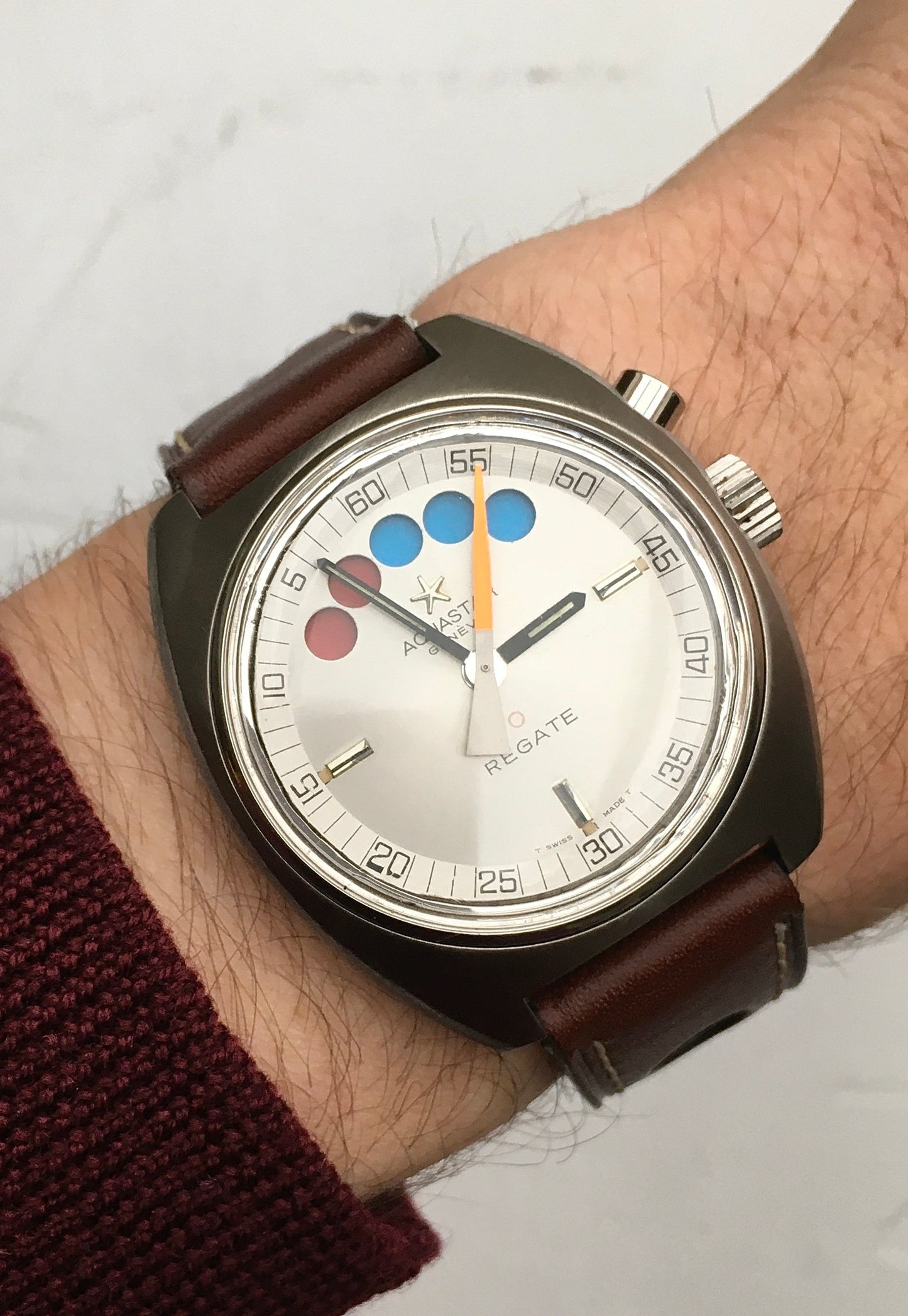 1970s Aquastar Regate Yacht Timer