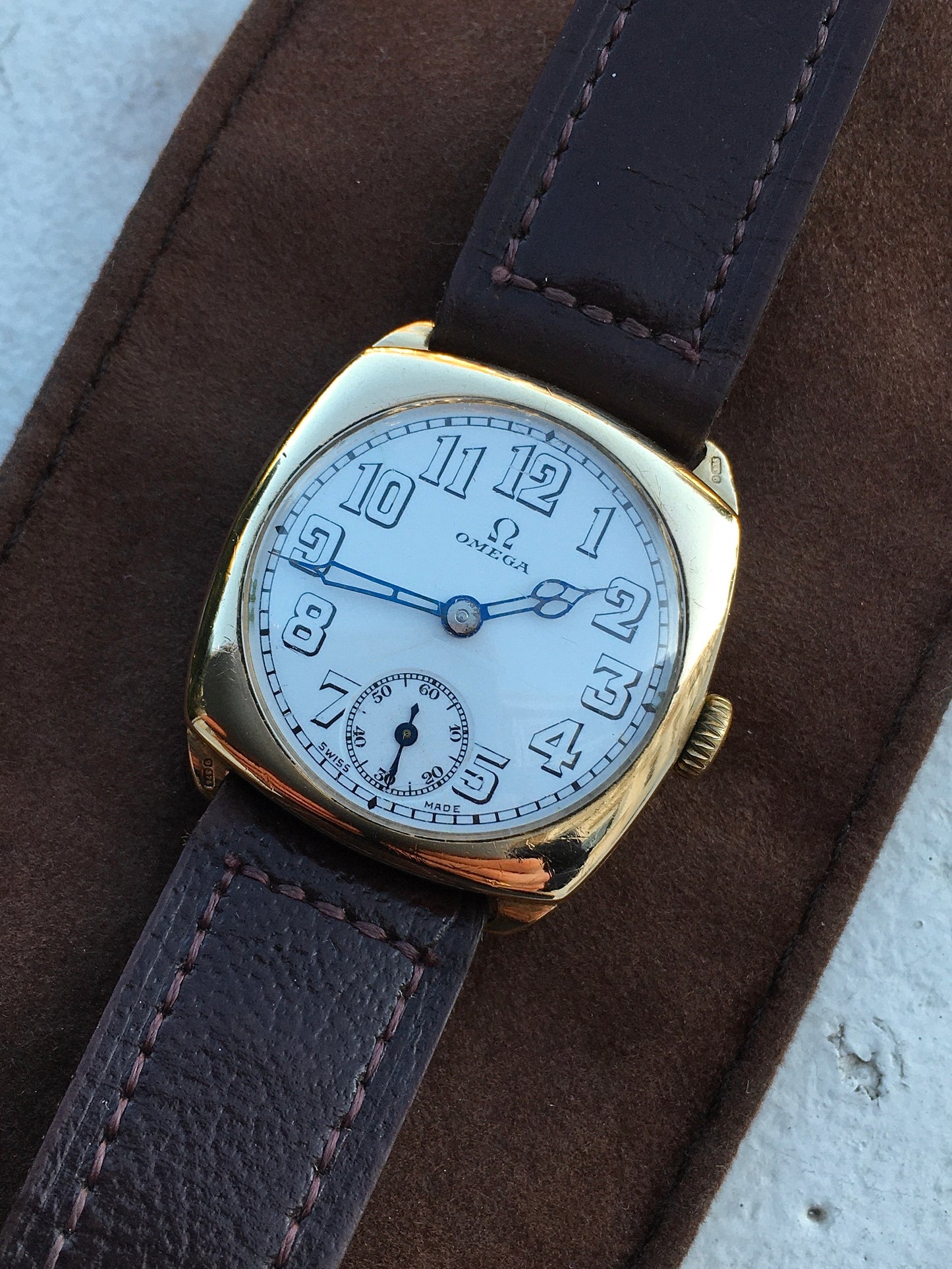 1930s 9ct Gold Omega