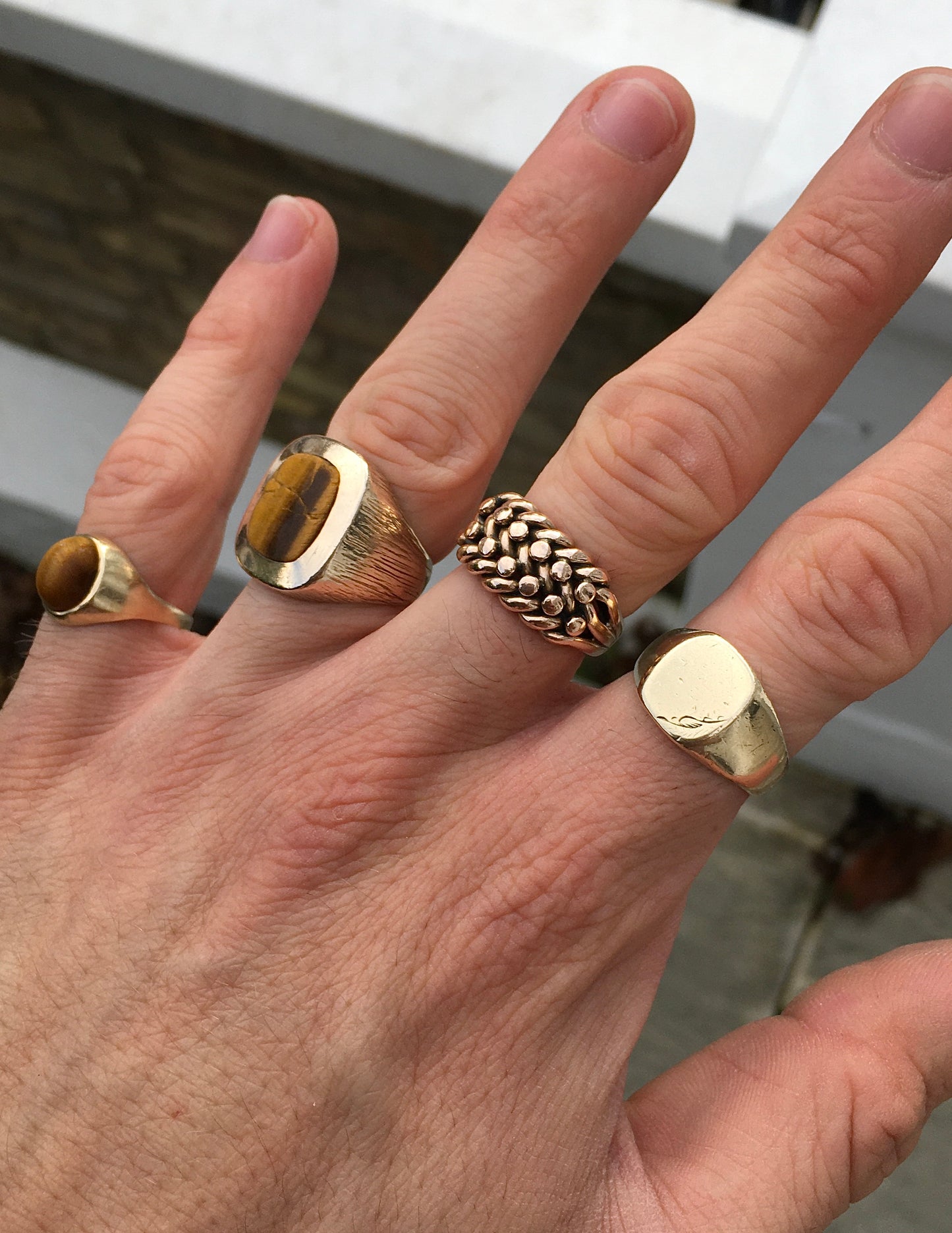 Vintage 9ct Gold Signet