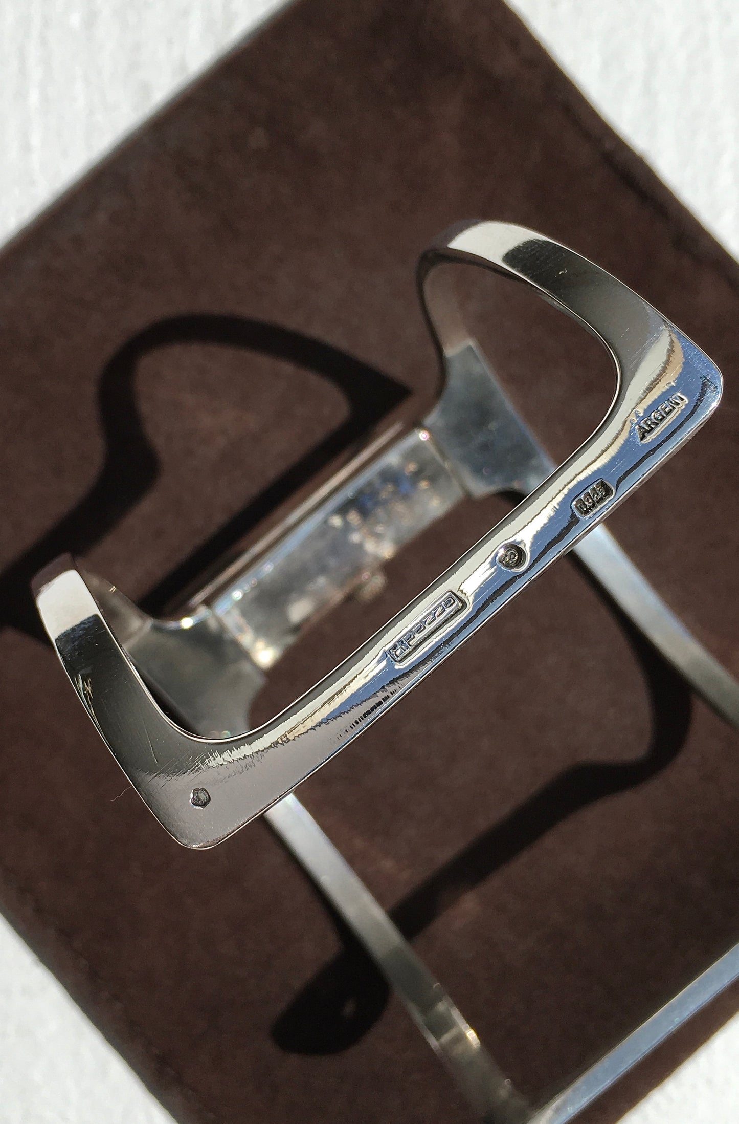 Vintage 1970s Sterling Silver H.Pozzo Rovina