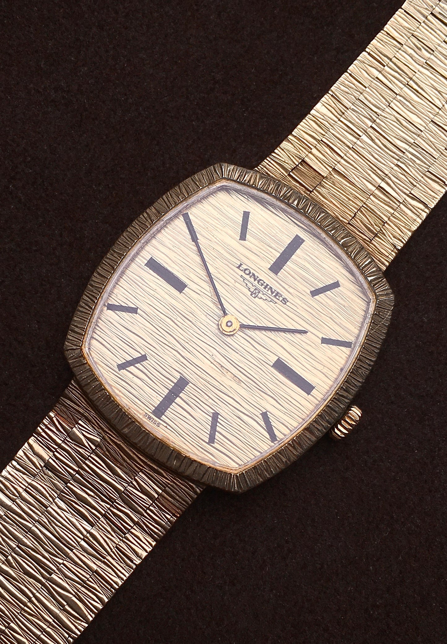 Vintage 1970s 9ct Gold Longines