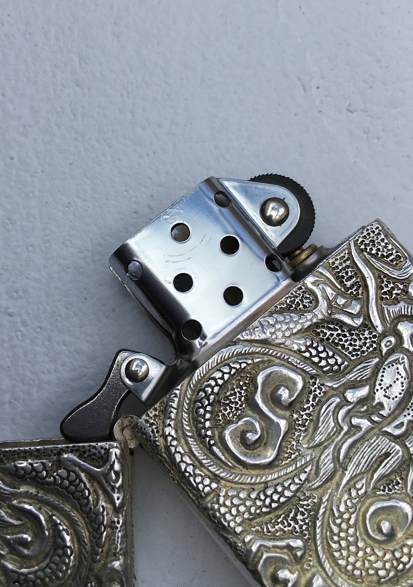 Vintage Solid Silver Lighter
