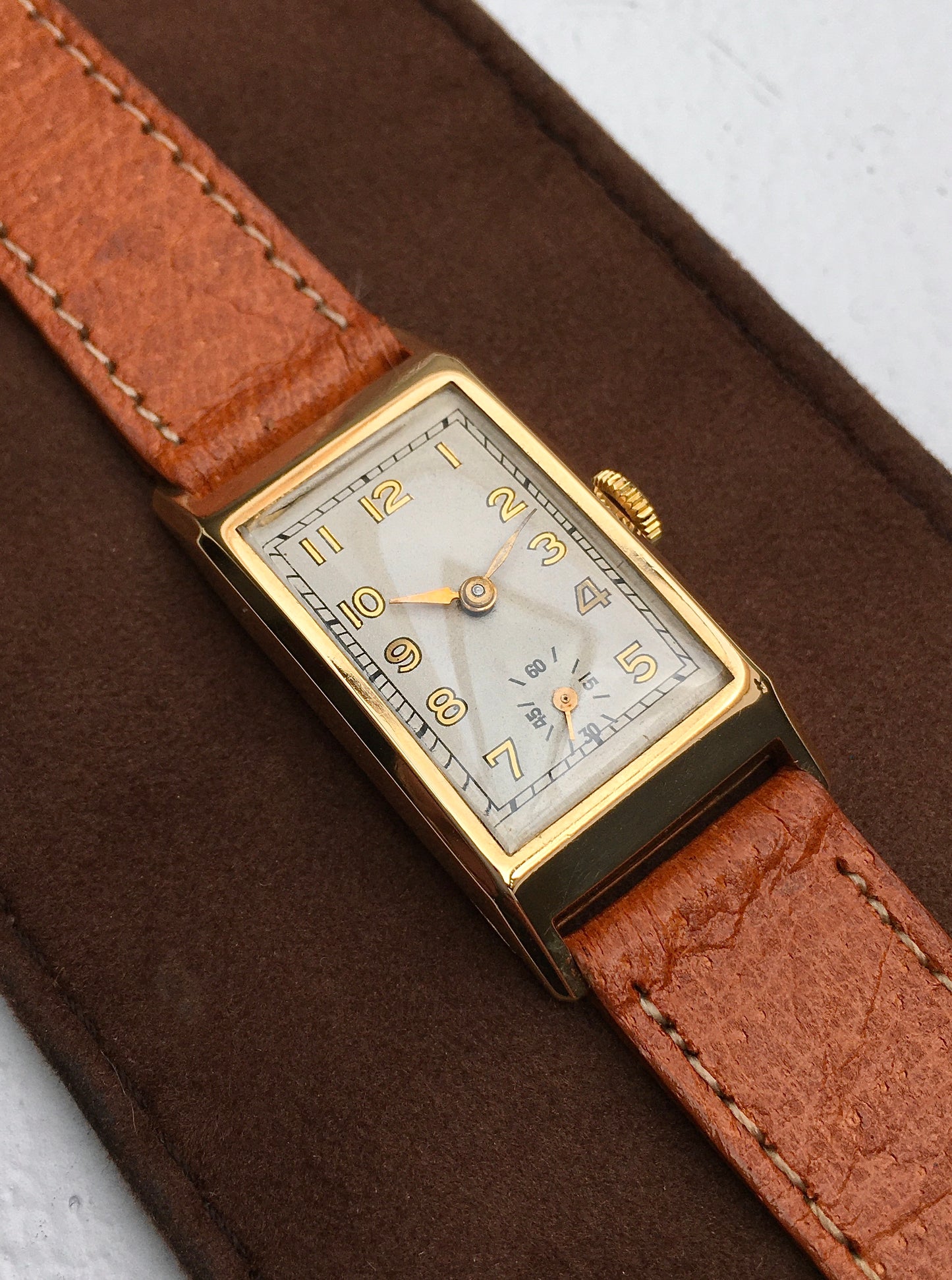 Vintage 1940s 18k Eldor Genève