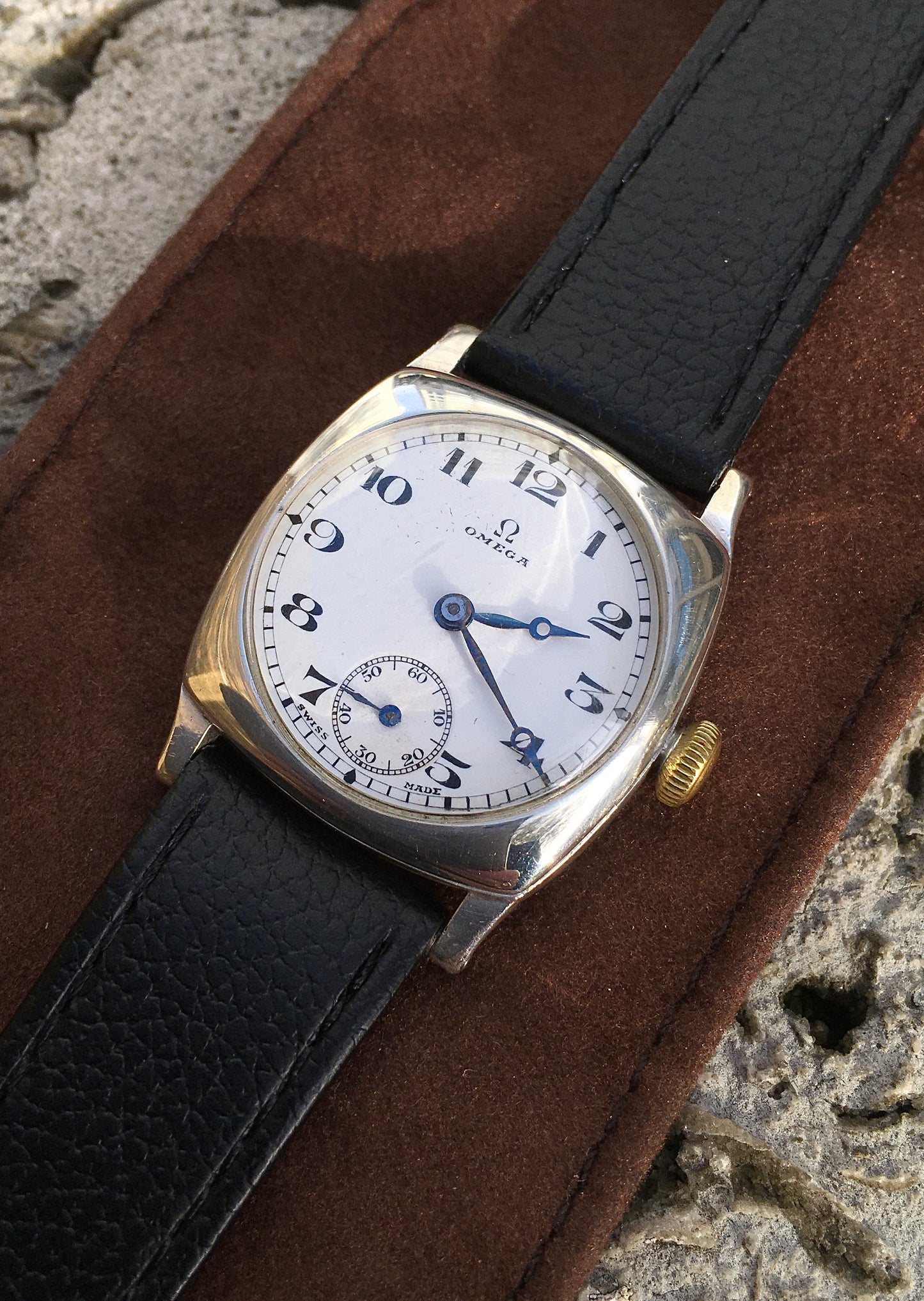 1920s Sterling Silver Omega