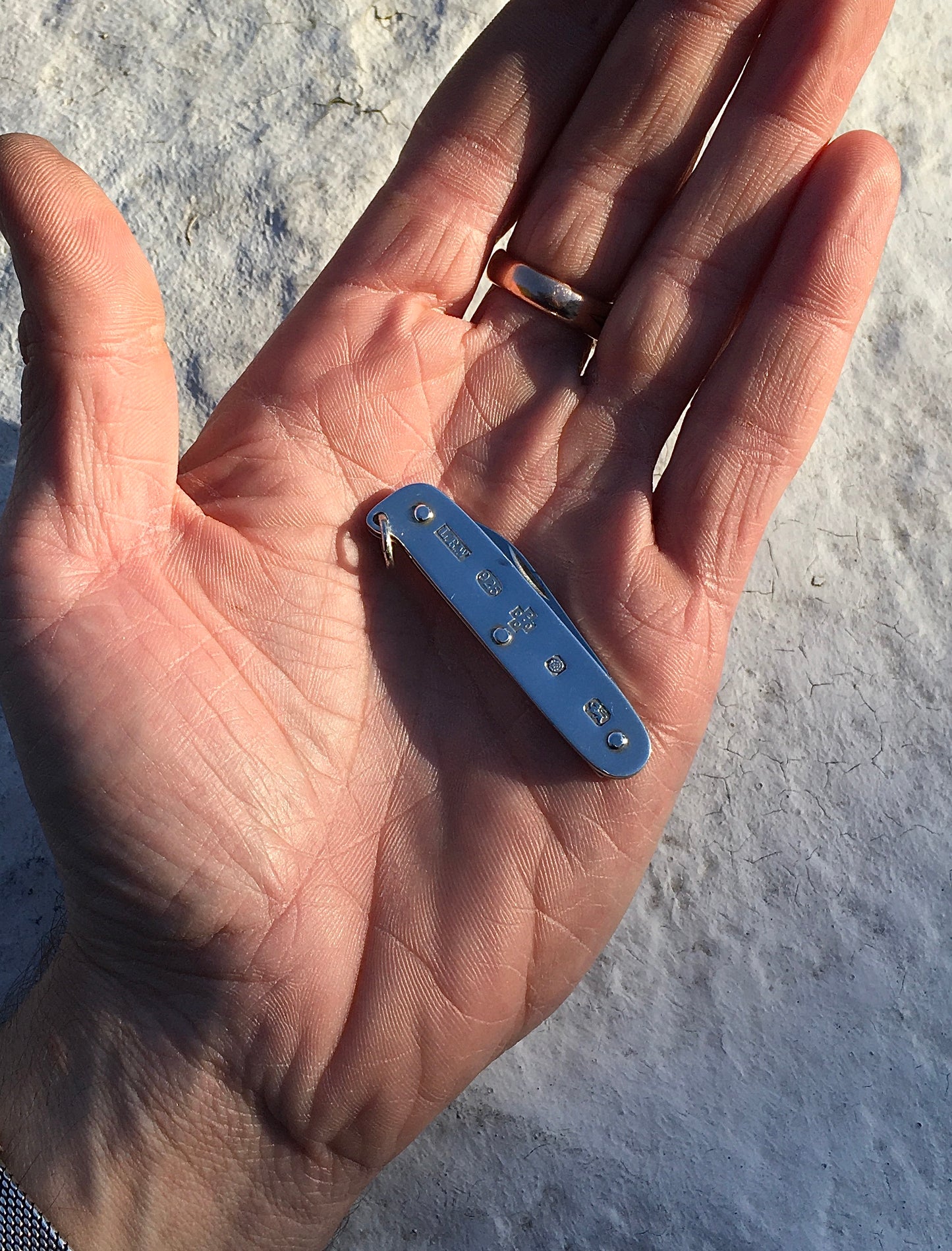 Sterling Silver Pocket Knife