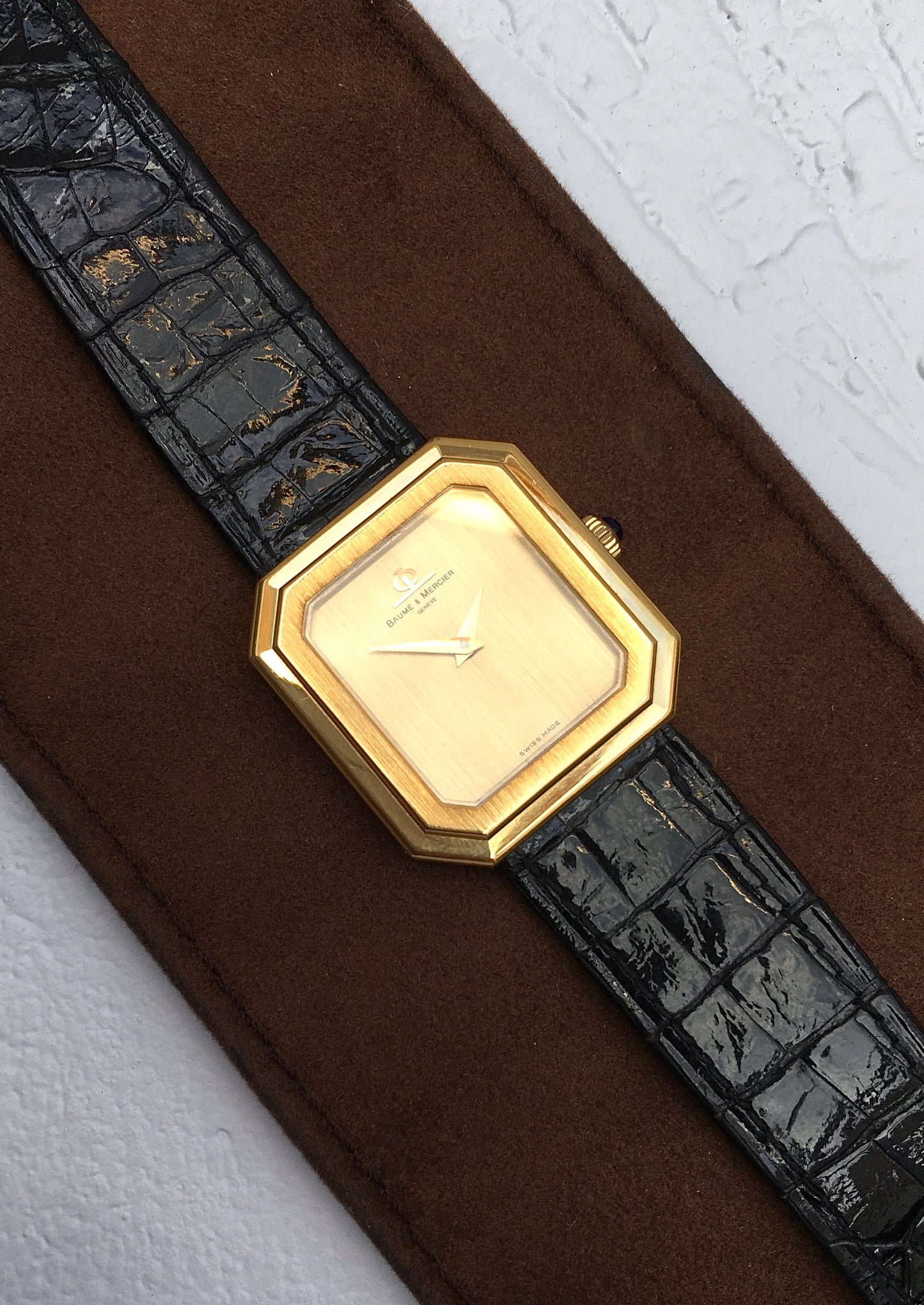 1980s 18k Baume & Mercier