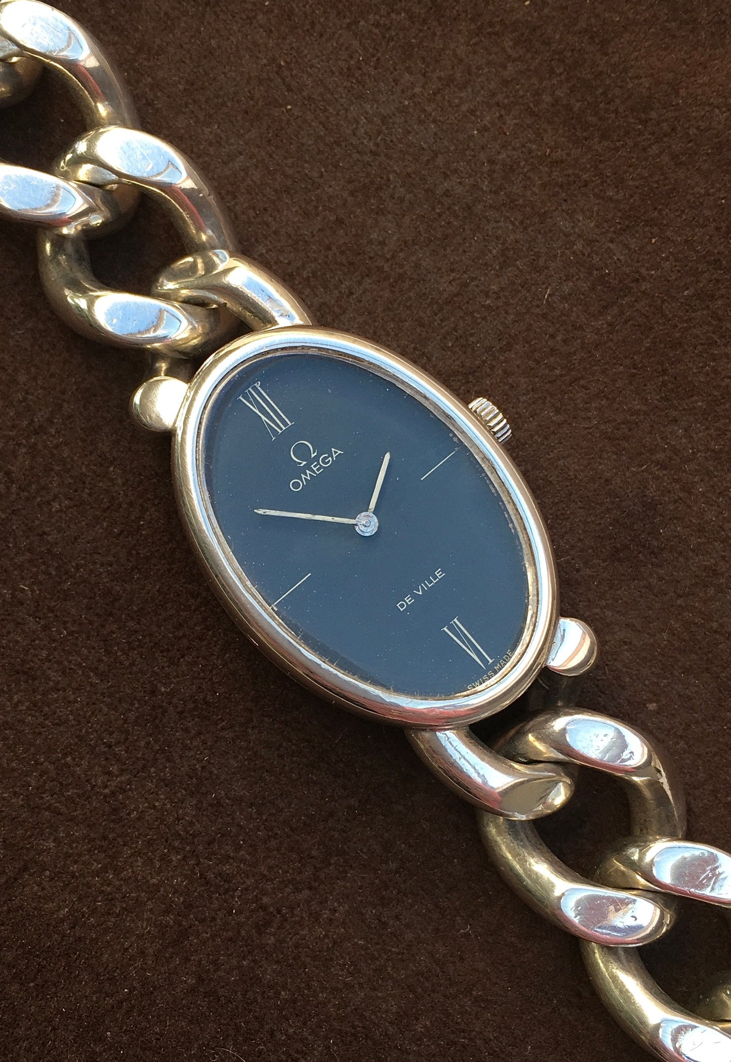 1970s Sterling Silver Jeux d’Argent Omega De Ville