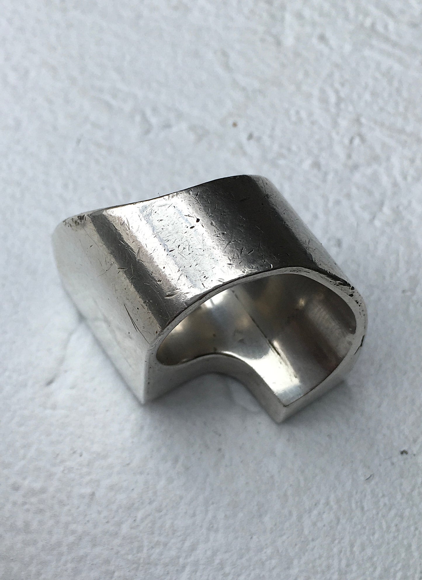 Vintage Sterling Silver Opal Ring