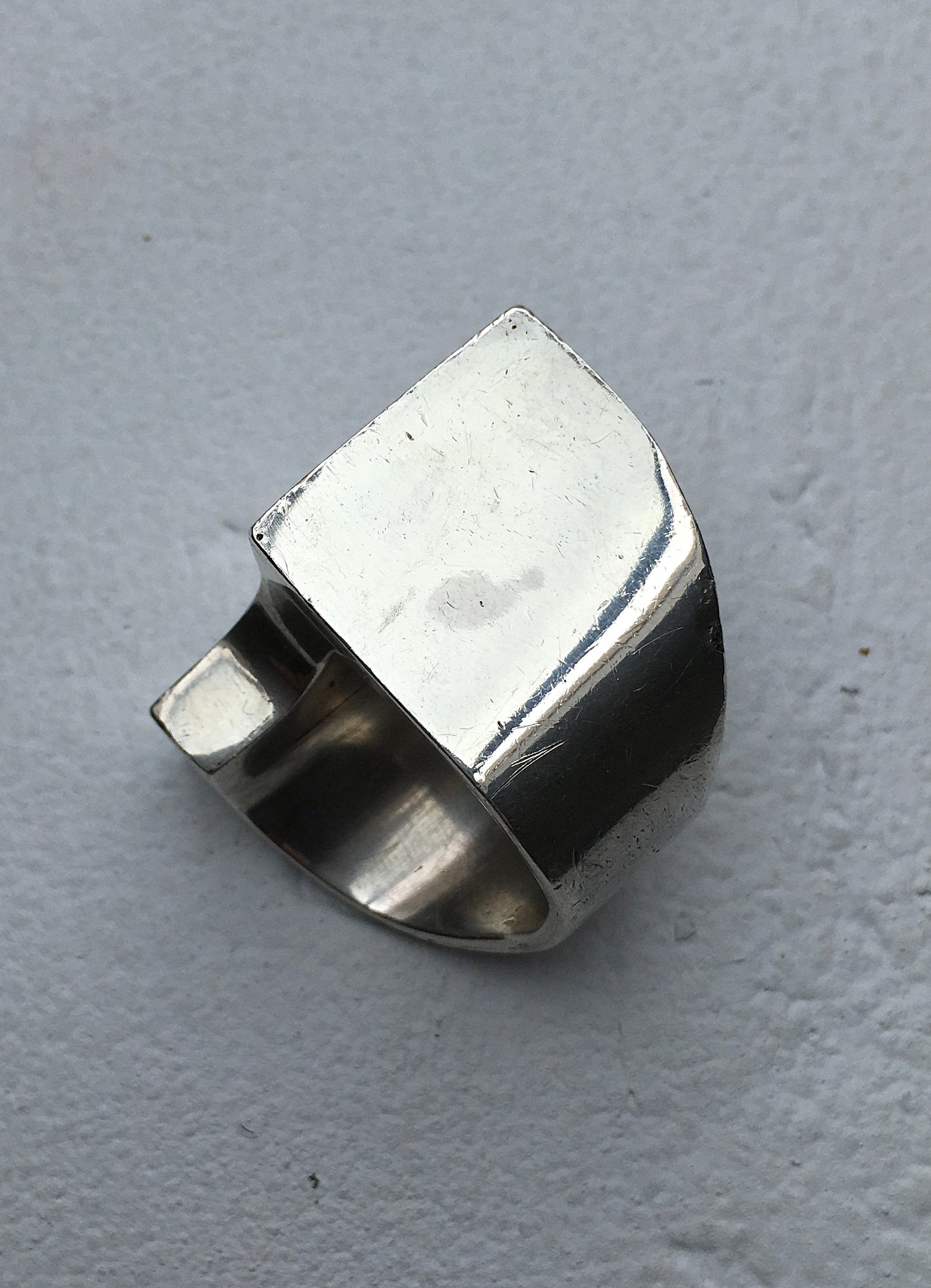 Vintage Sterling Silver Opal Ring