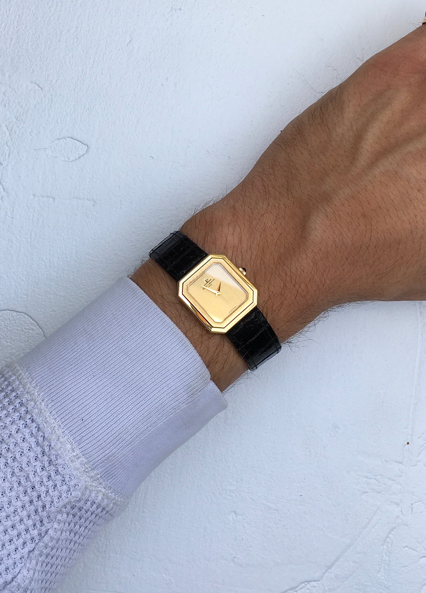 1980s 18k Baume & Mercier