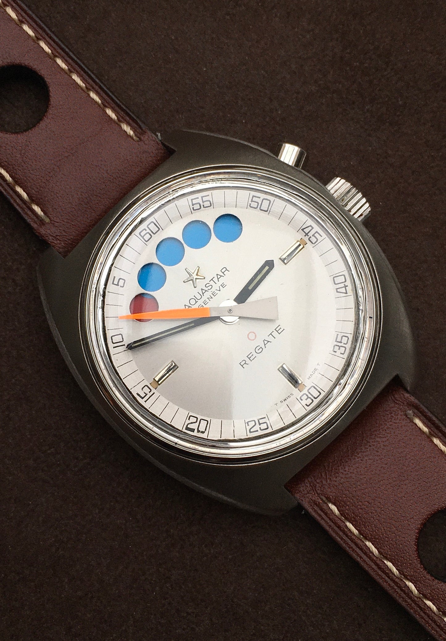 1970s Aquastar Regate Yacht Timer