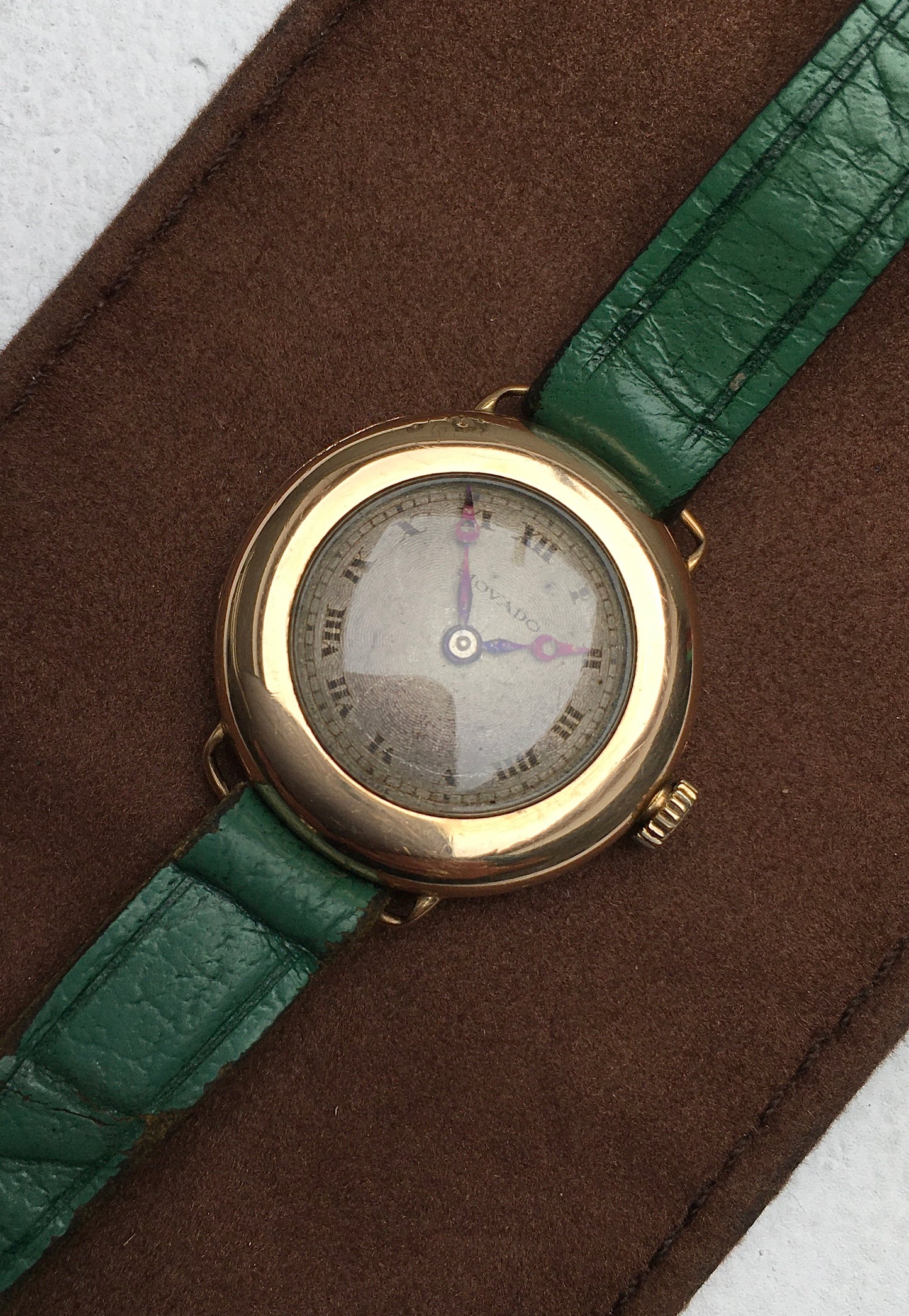 Antique 1920s 9ct Gold Movado
