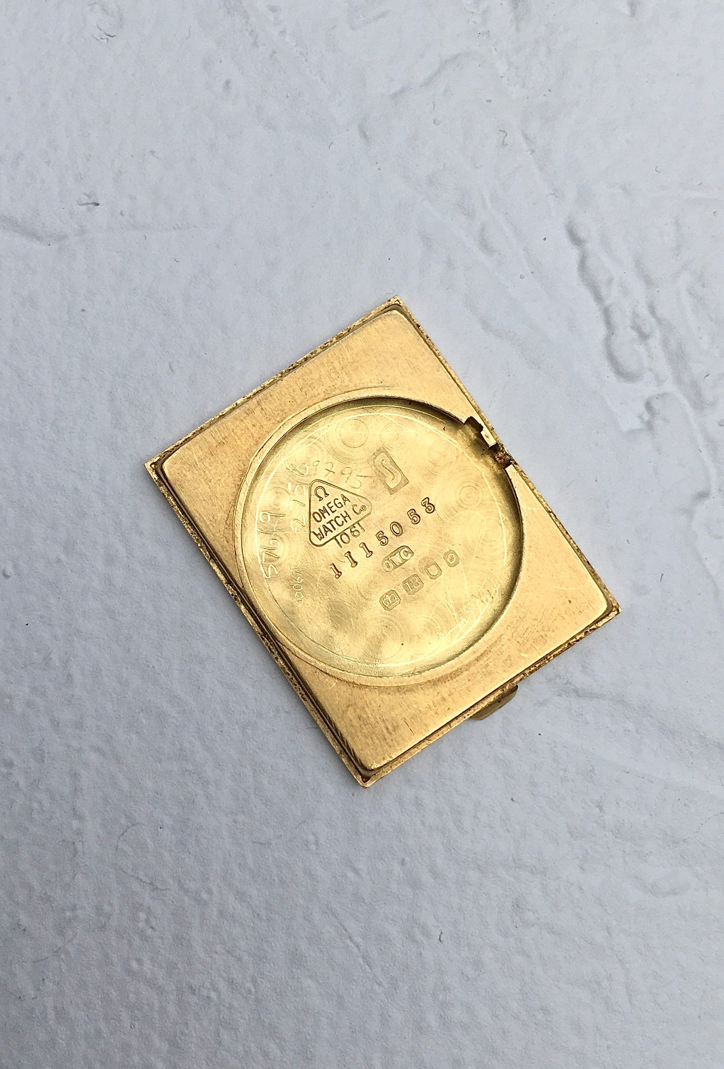 Vintage 1960s 18k Gold Omega