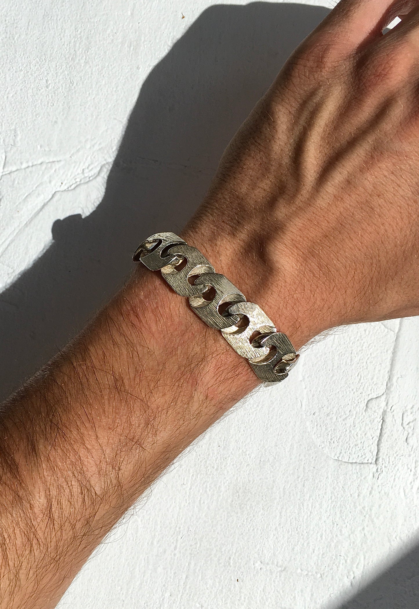 Vintage Sterling Silver Curb Link