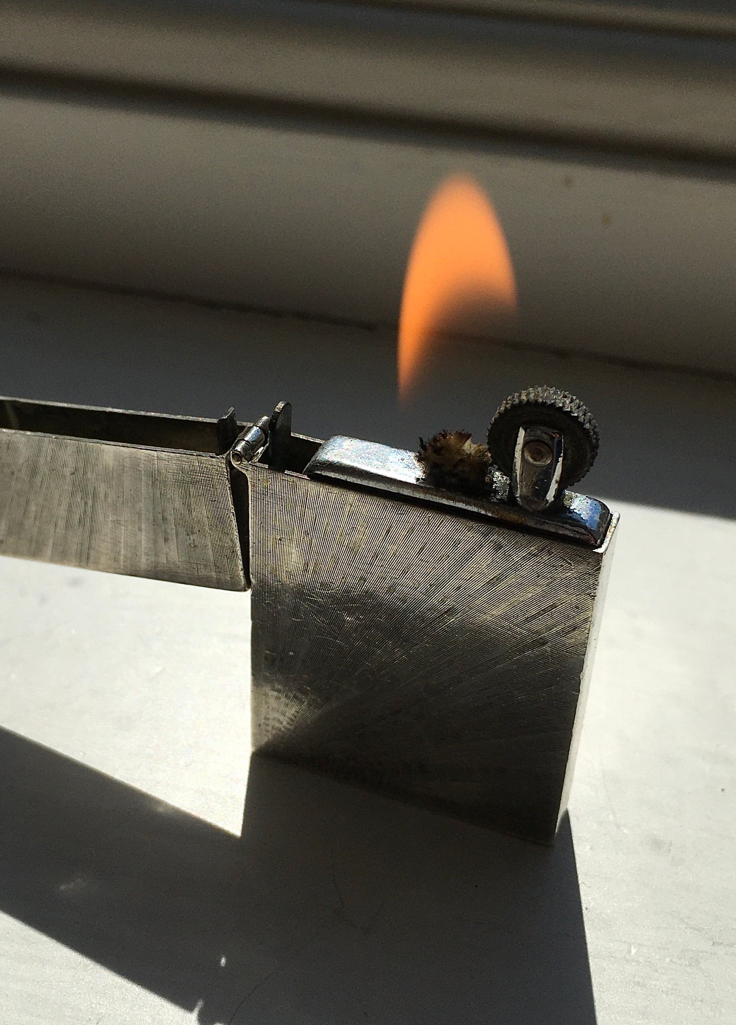 Vintage Sterling Silver Lighter