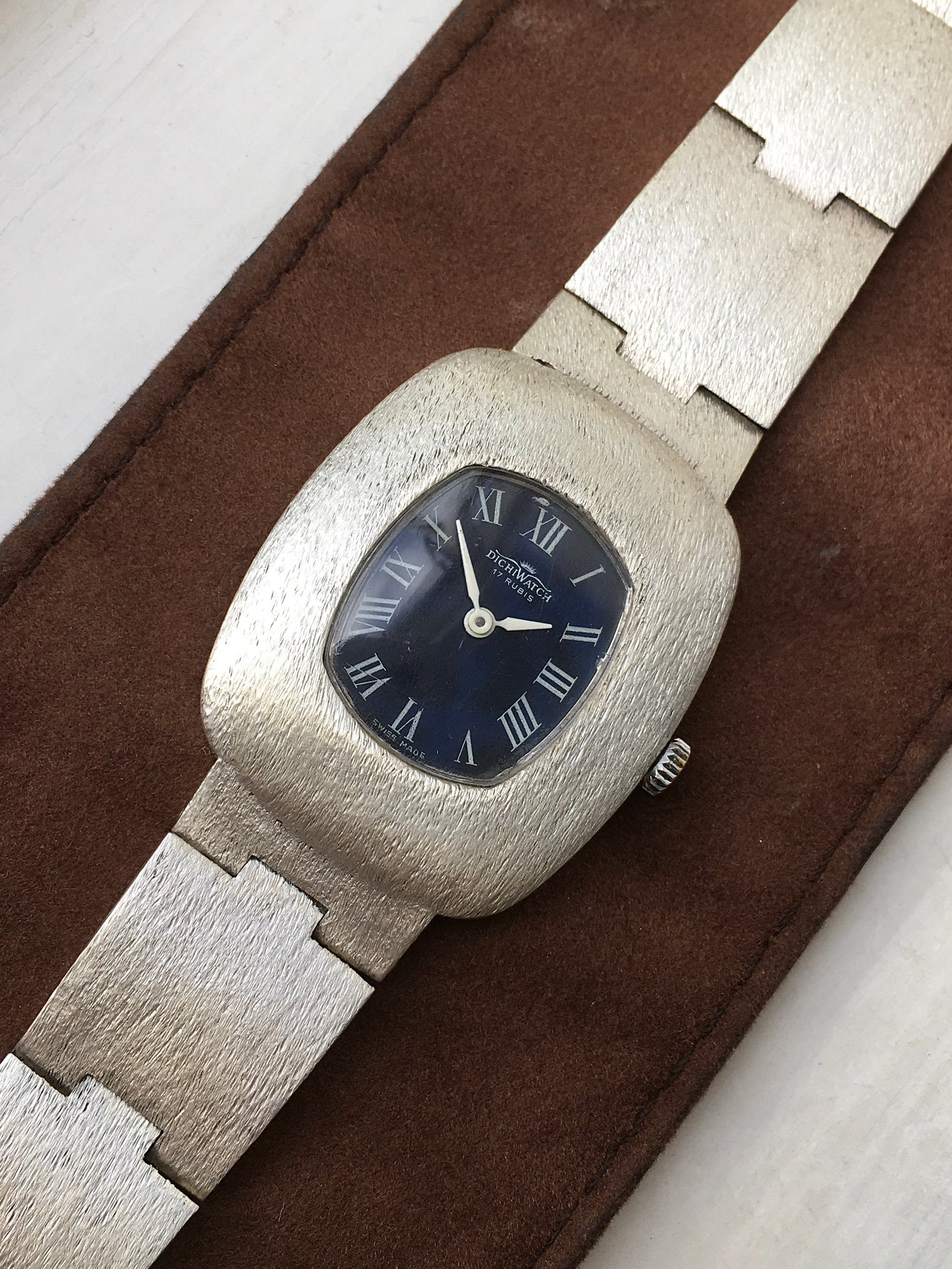 Vintage 1970s Silver DichiWatch