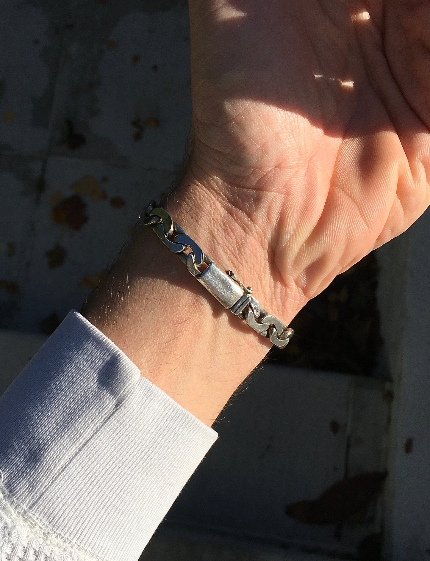 Vintage 1970s Curb Link
