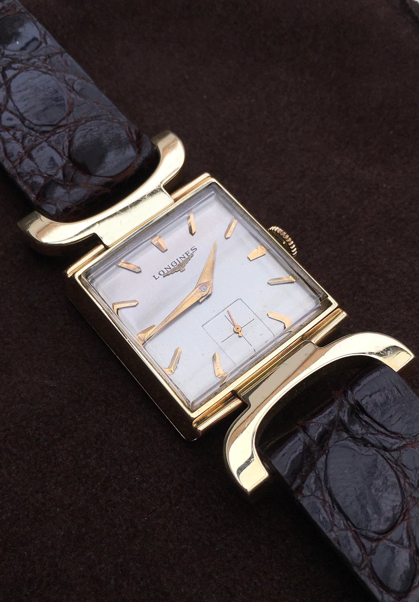 1950s 14k Gold Longines