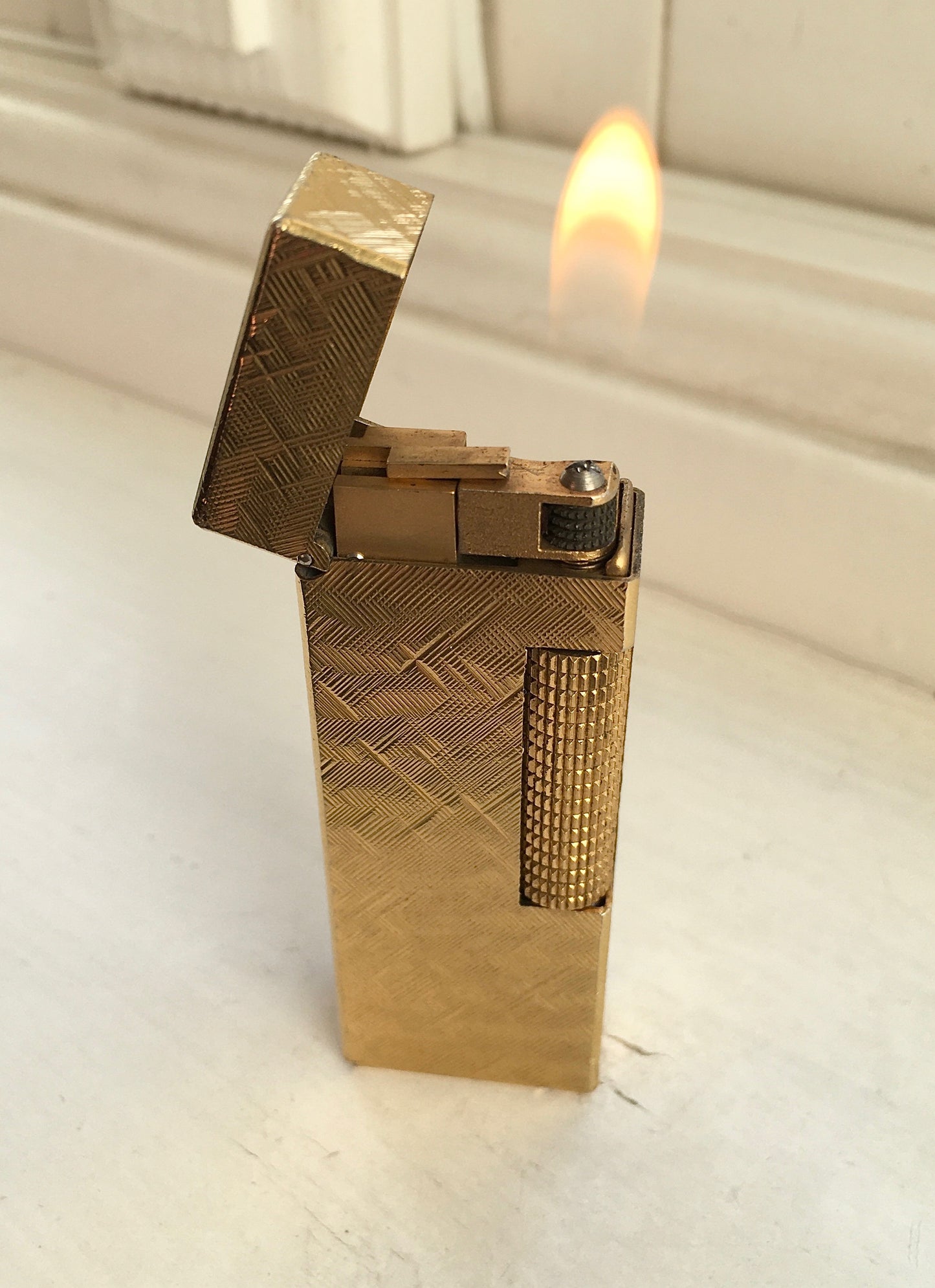 Vintage 1970s Malachite Dunhill Rollagas