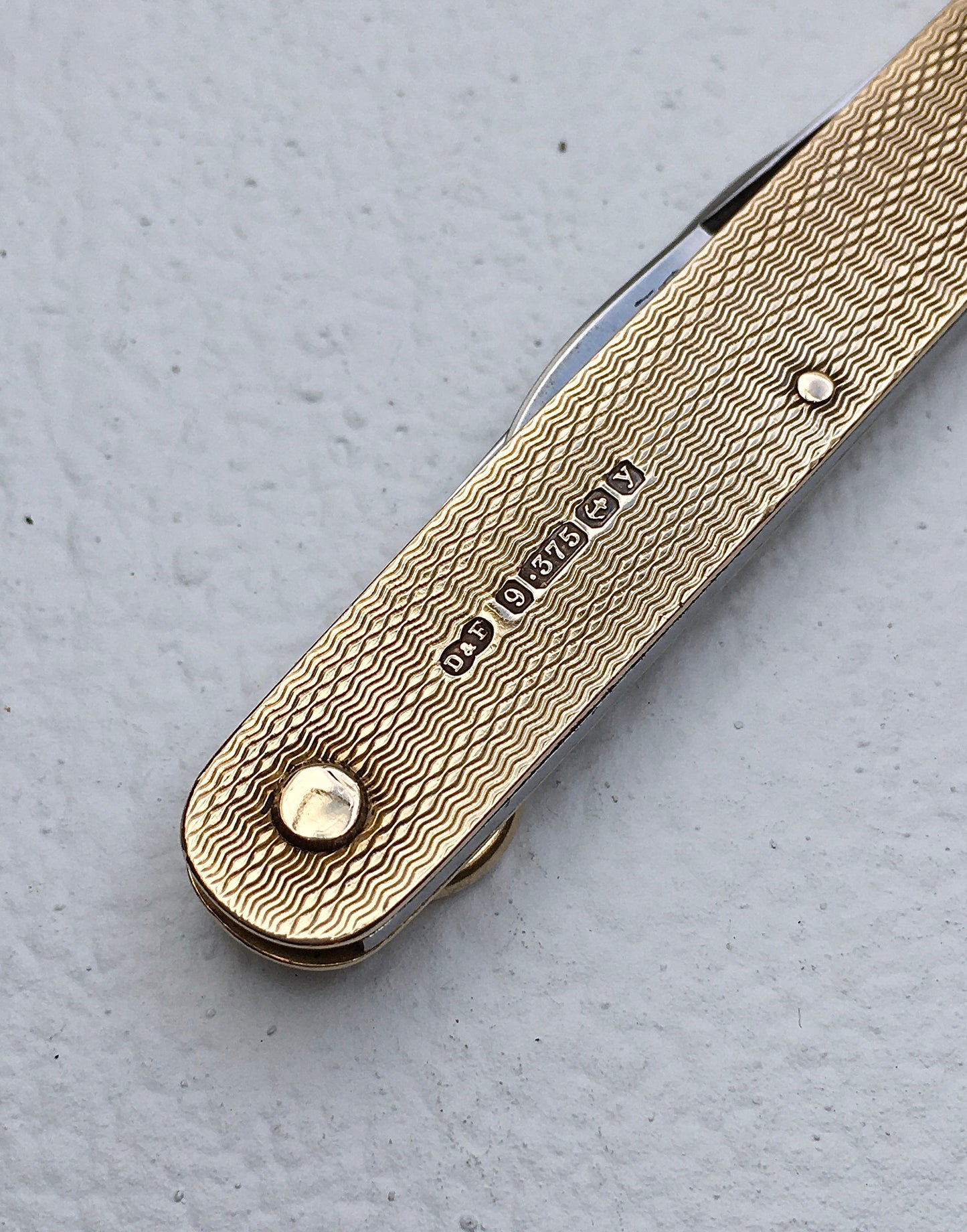 Antique Deakin & Francis 9ct Gold Pocket Knife