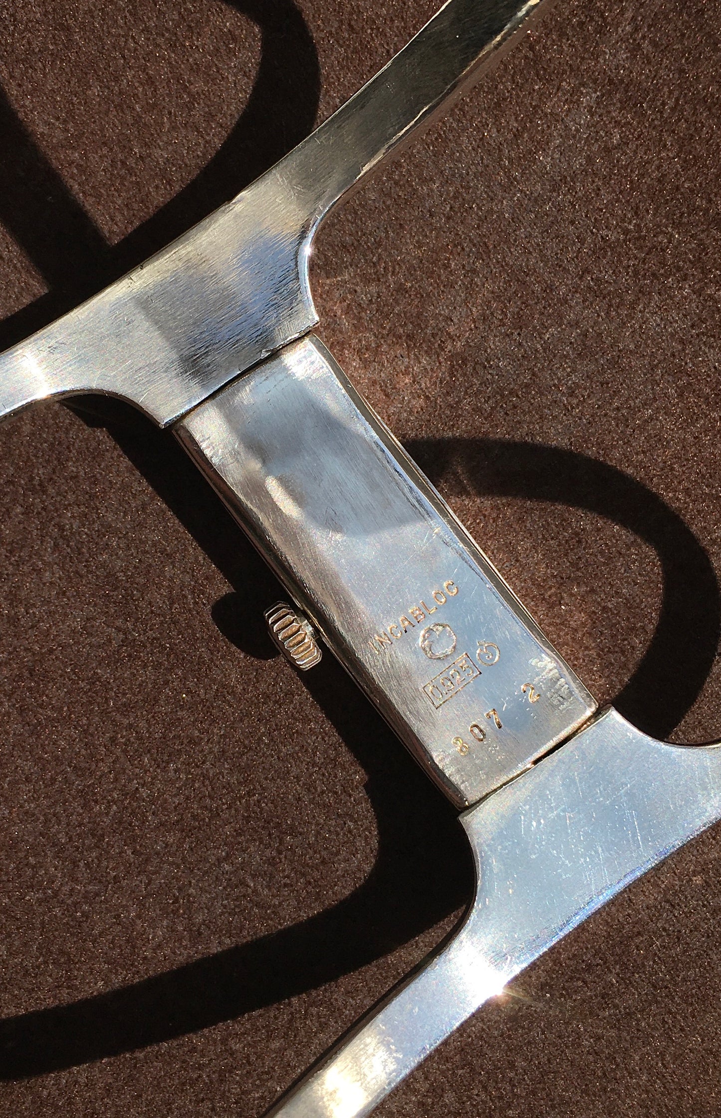 Vintage 1970s Sterling Silver H.Pozzo Rovina