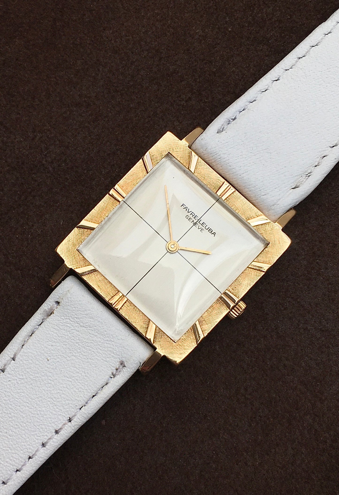 Vintage 1960s 18k Favre-Leuba