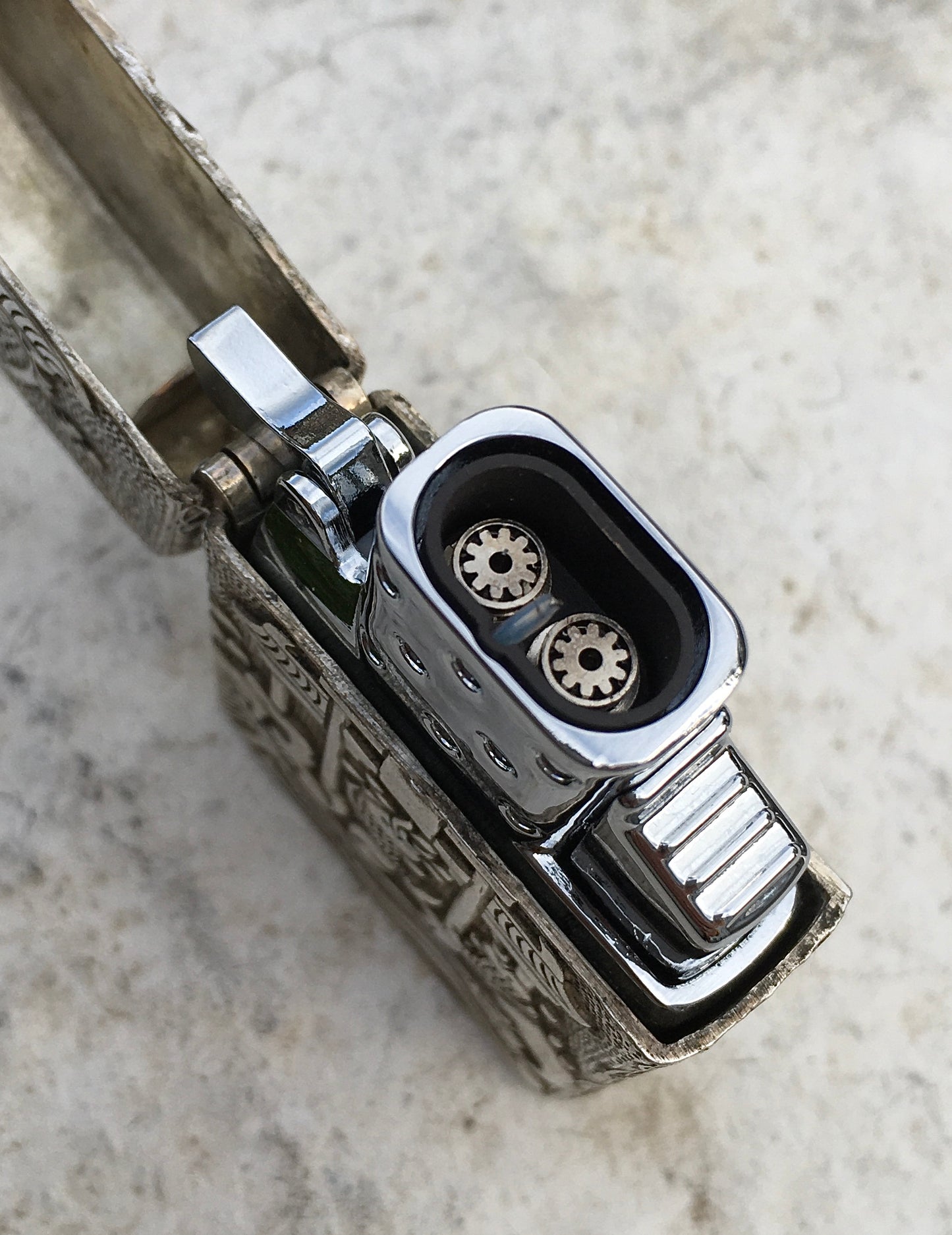 Vintage Solid Silver Lighter