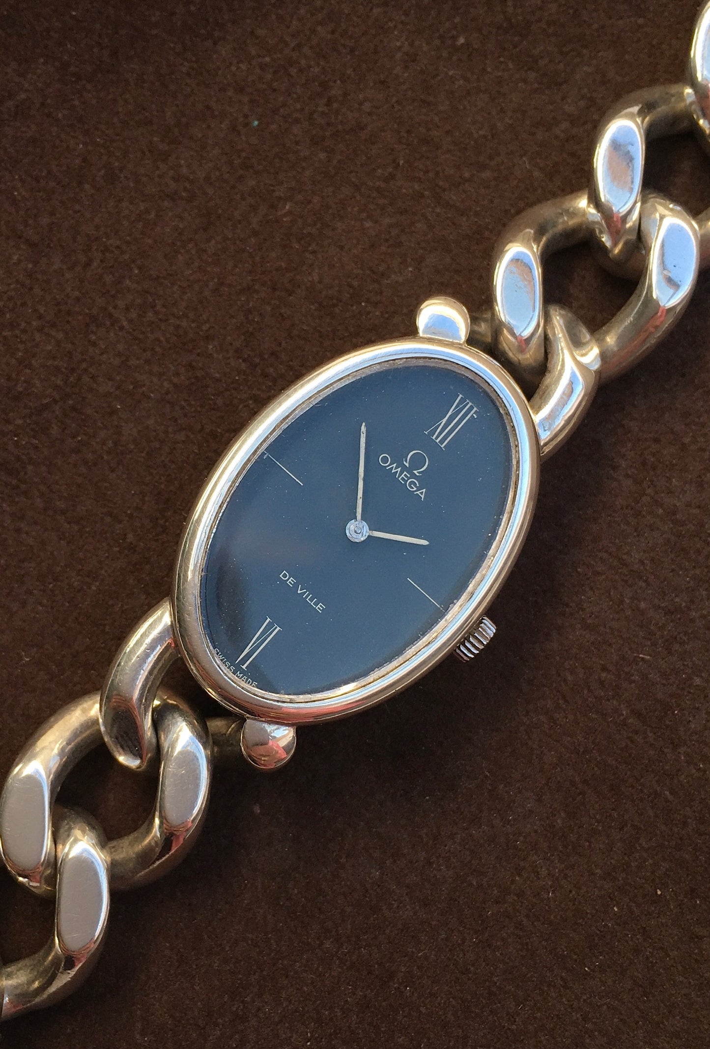 1970s Sterling Silver Jeux d’Argent Omega De Ville