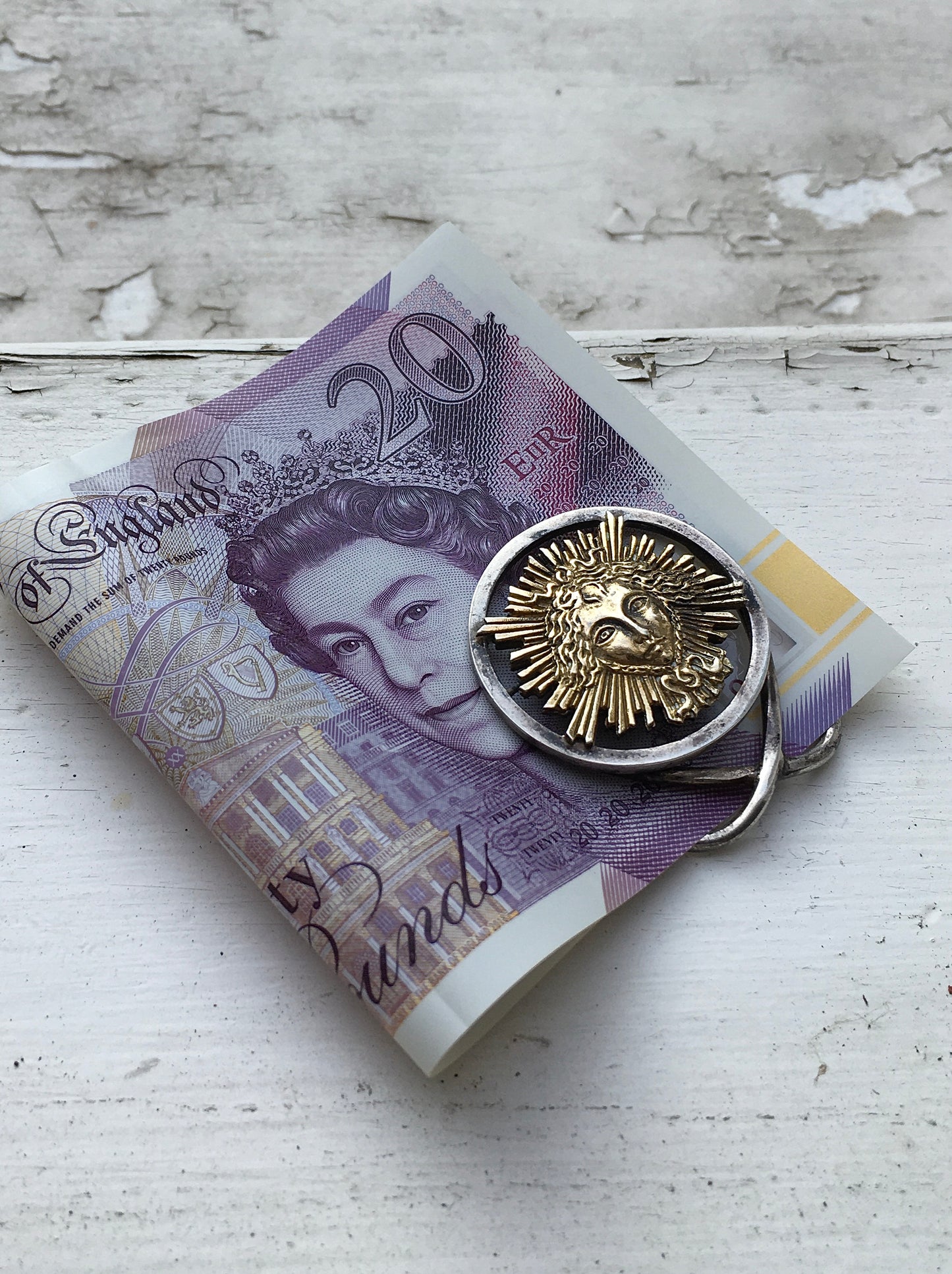 Vintage Silver Hermès Money Clip