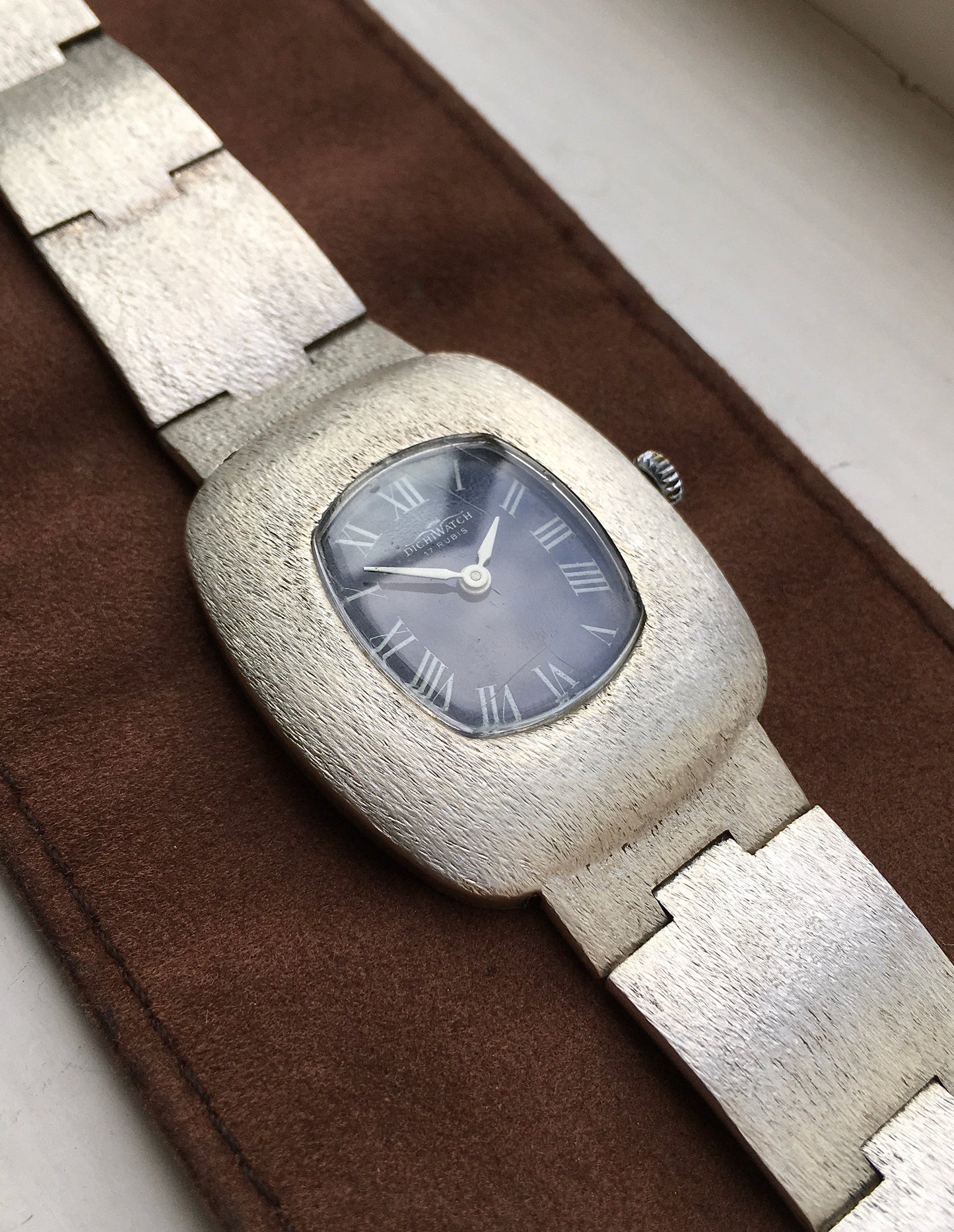 Vintage 1970s Silver DichiWatch
