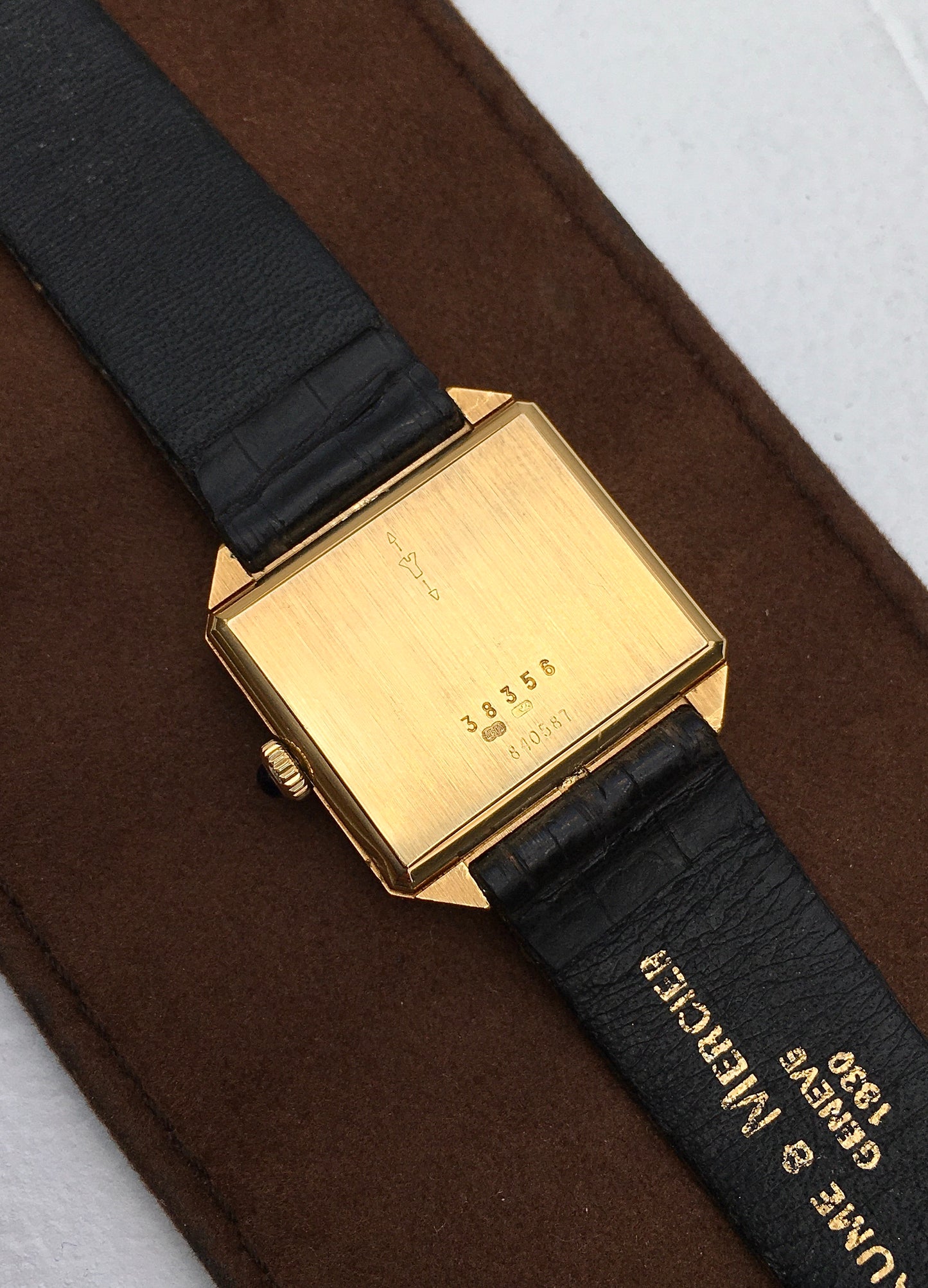 1980s 18k Baume & Mercier