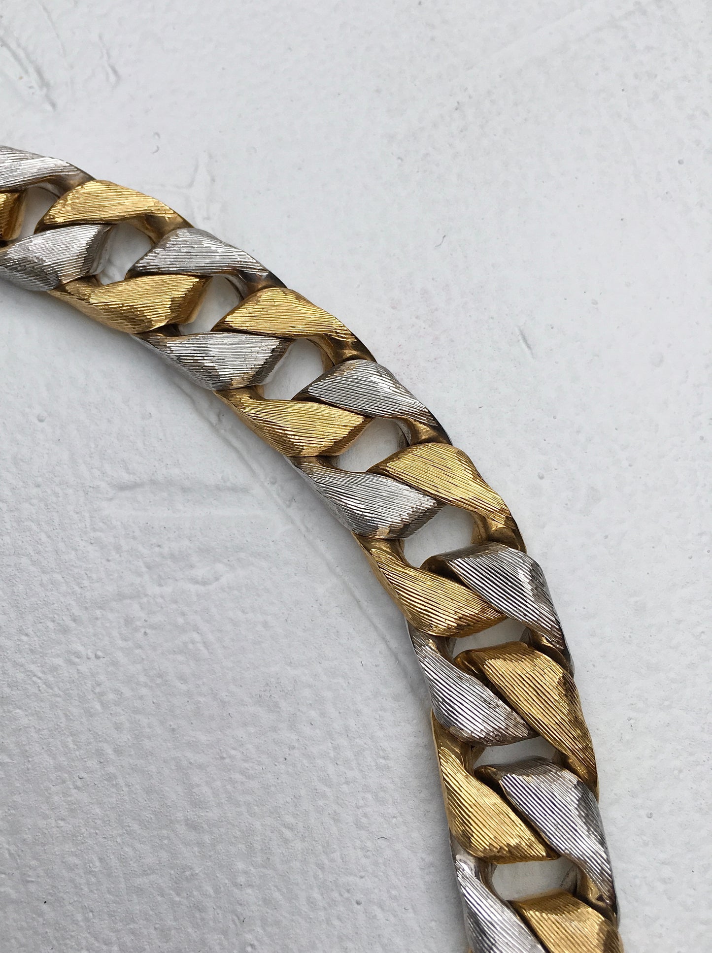 18k Bicolour Bucherer Curb Link