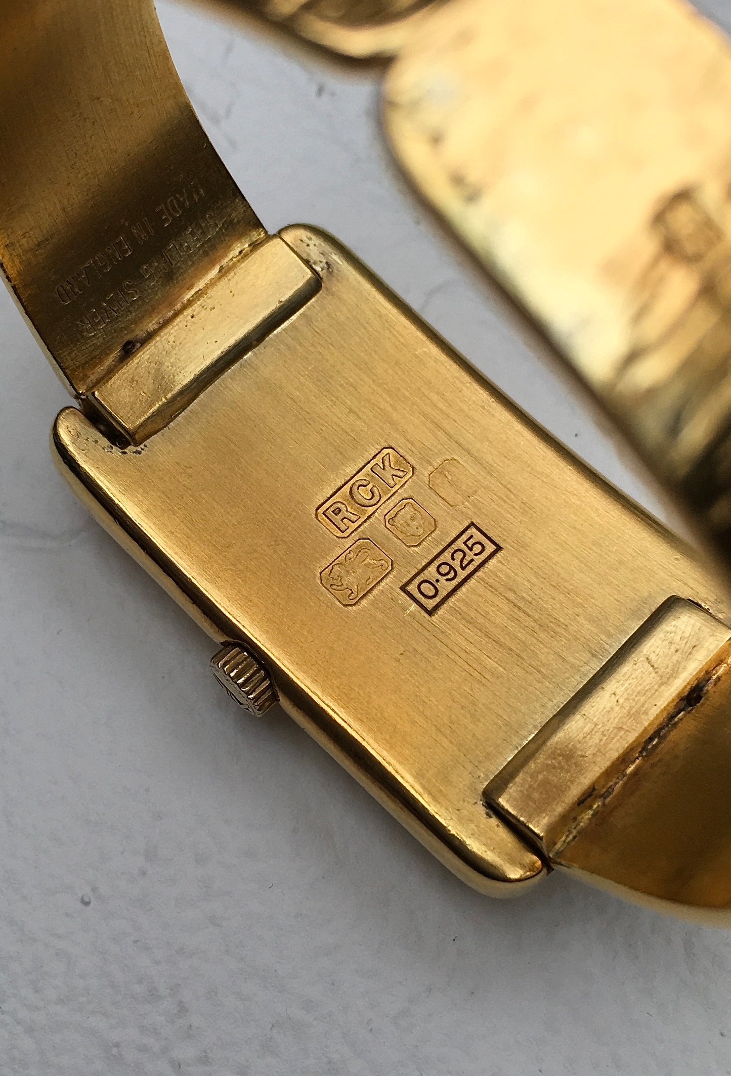 Vintage 1970s Sterling Silver Vermeil Roy King