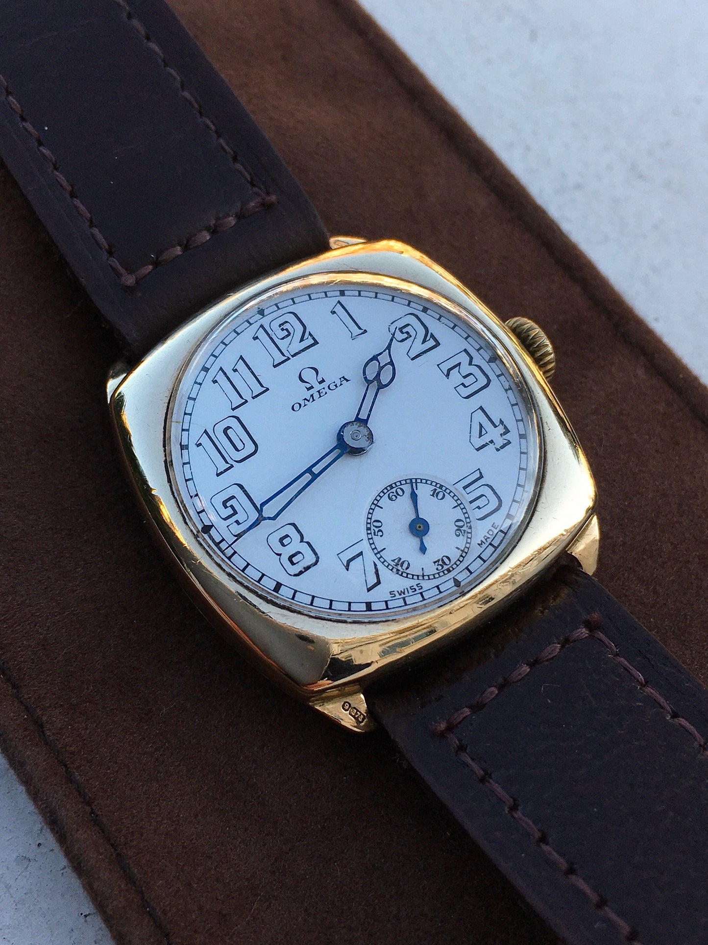 1930s 9ct Gold Omega